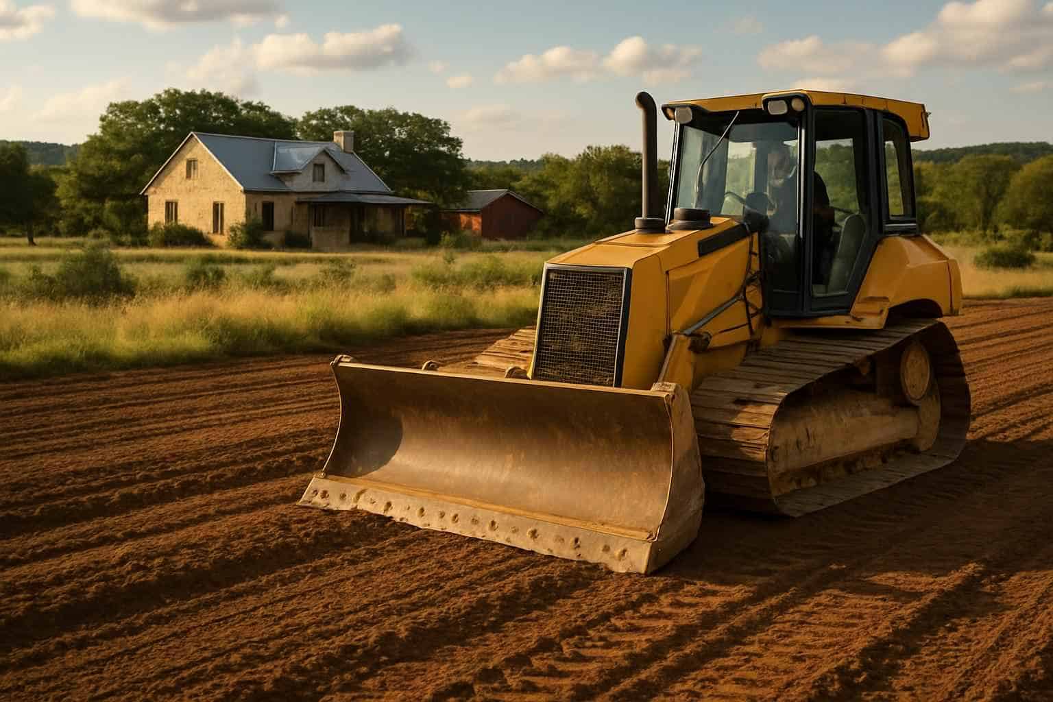 Grading and Leveling in Waring Texas