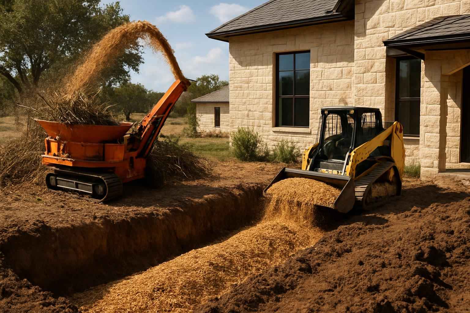 Grind and Backfill in Harper Texas