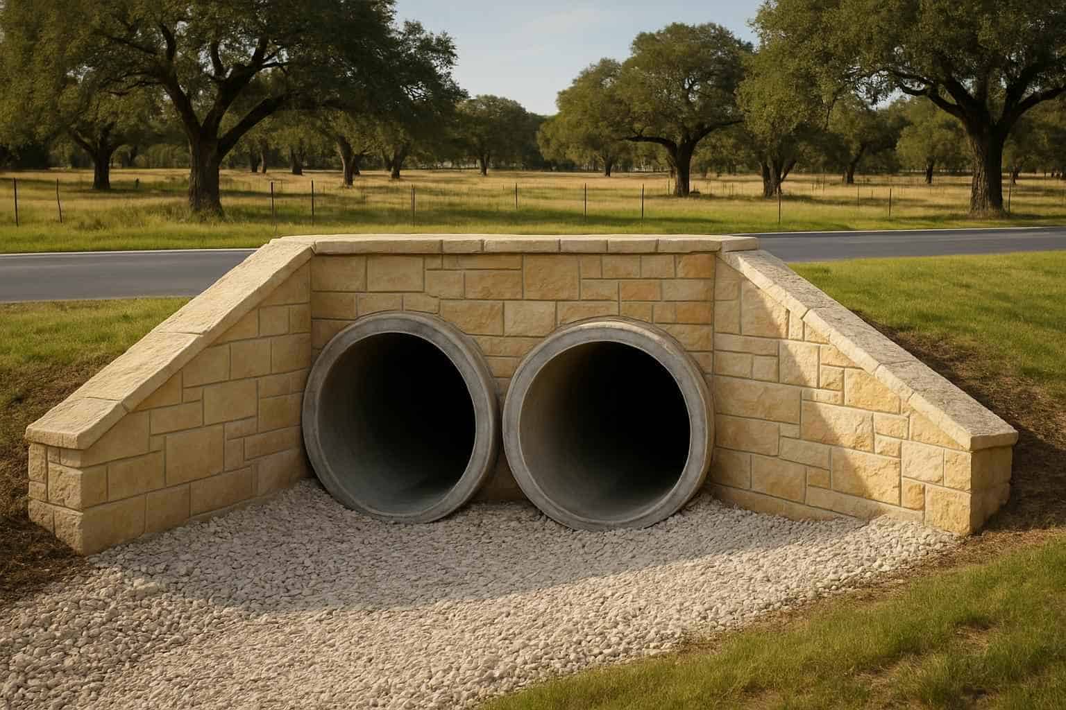 Headwalls and End Sections in Comfort Texas