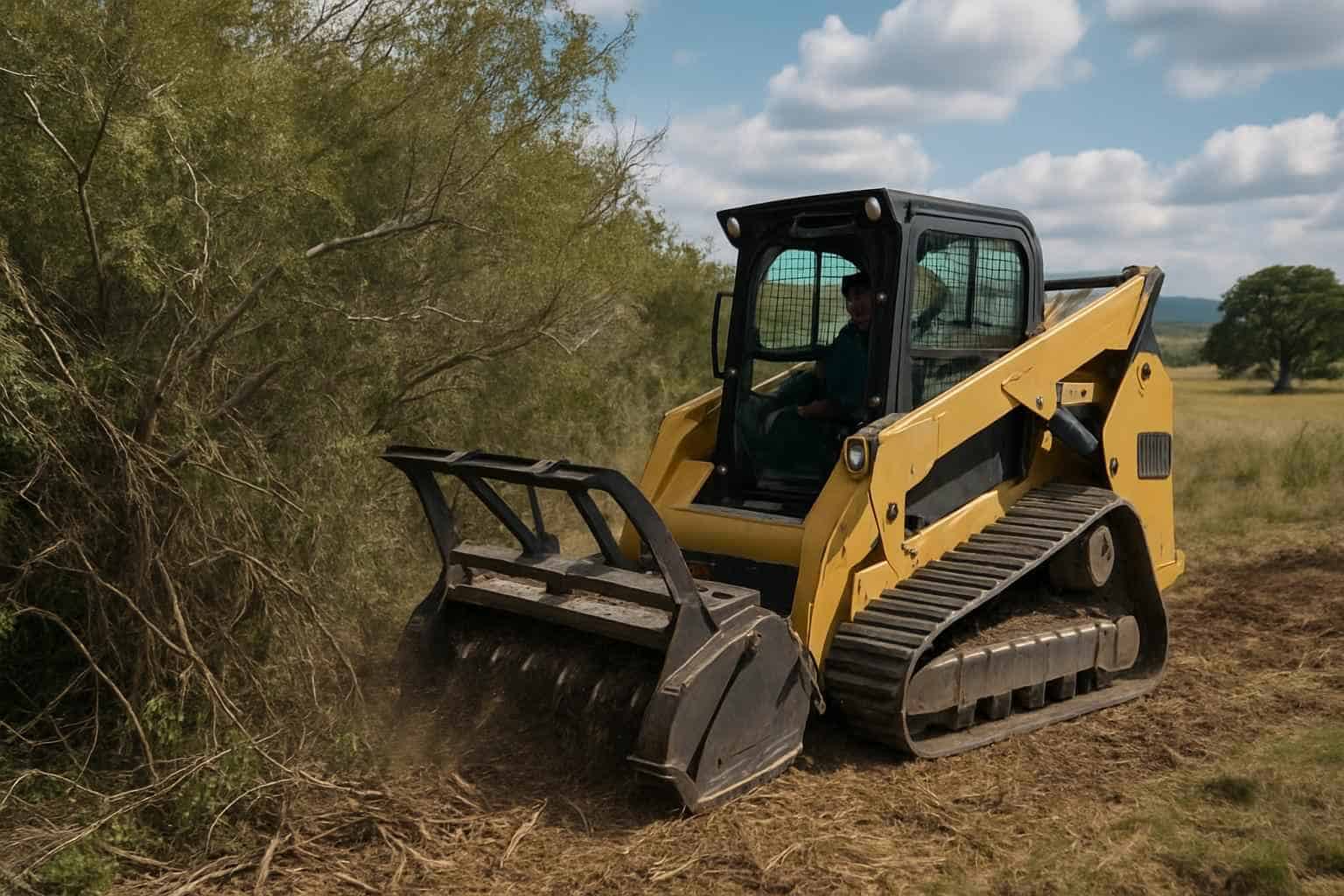 Heavy Brush Removal in Doss Texas