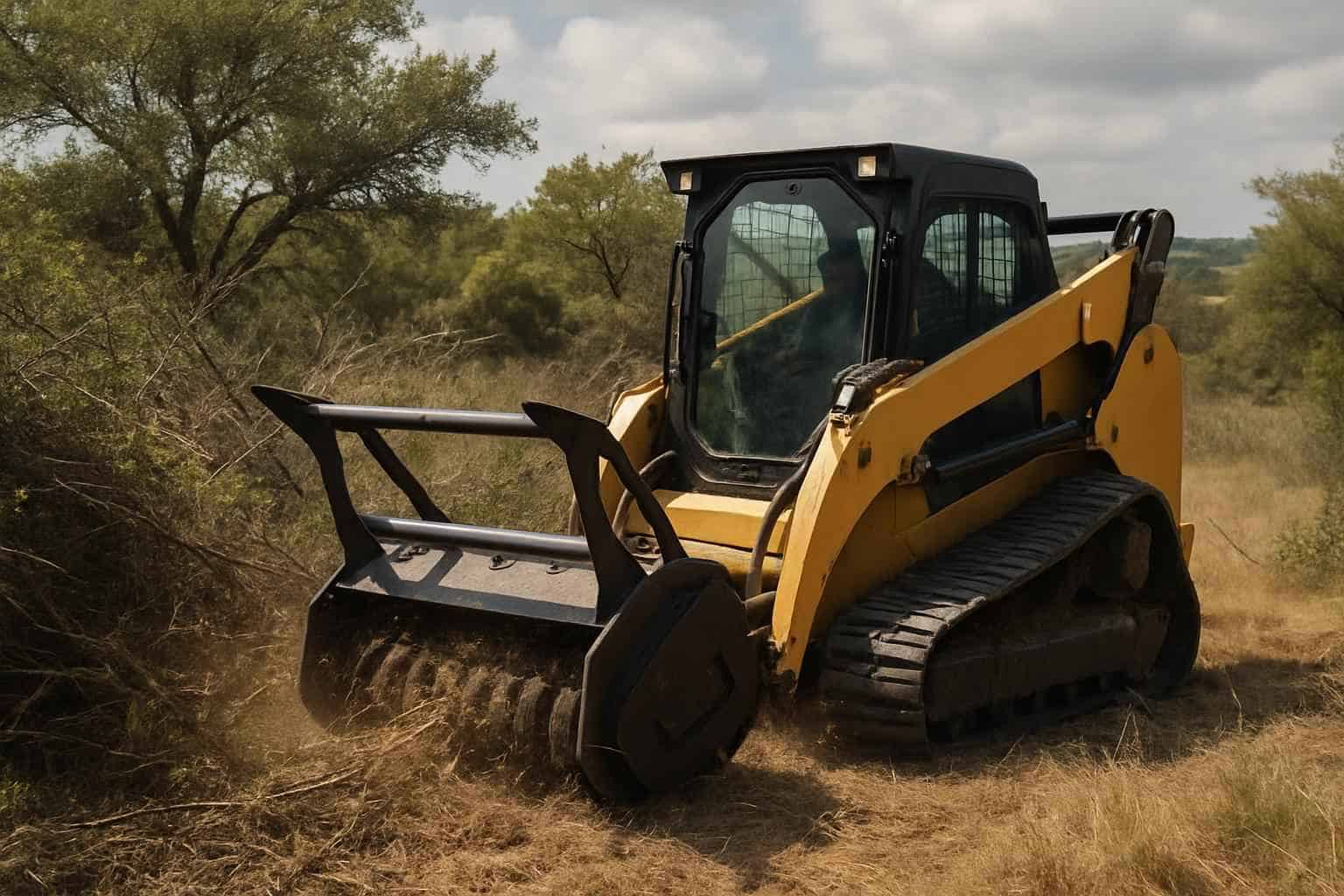 Heavy Brush Removal in Harper Texas