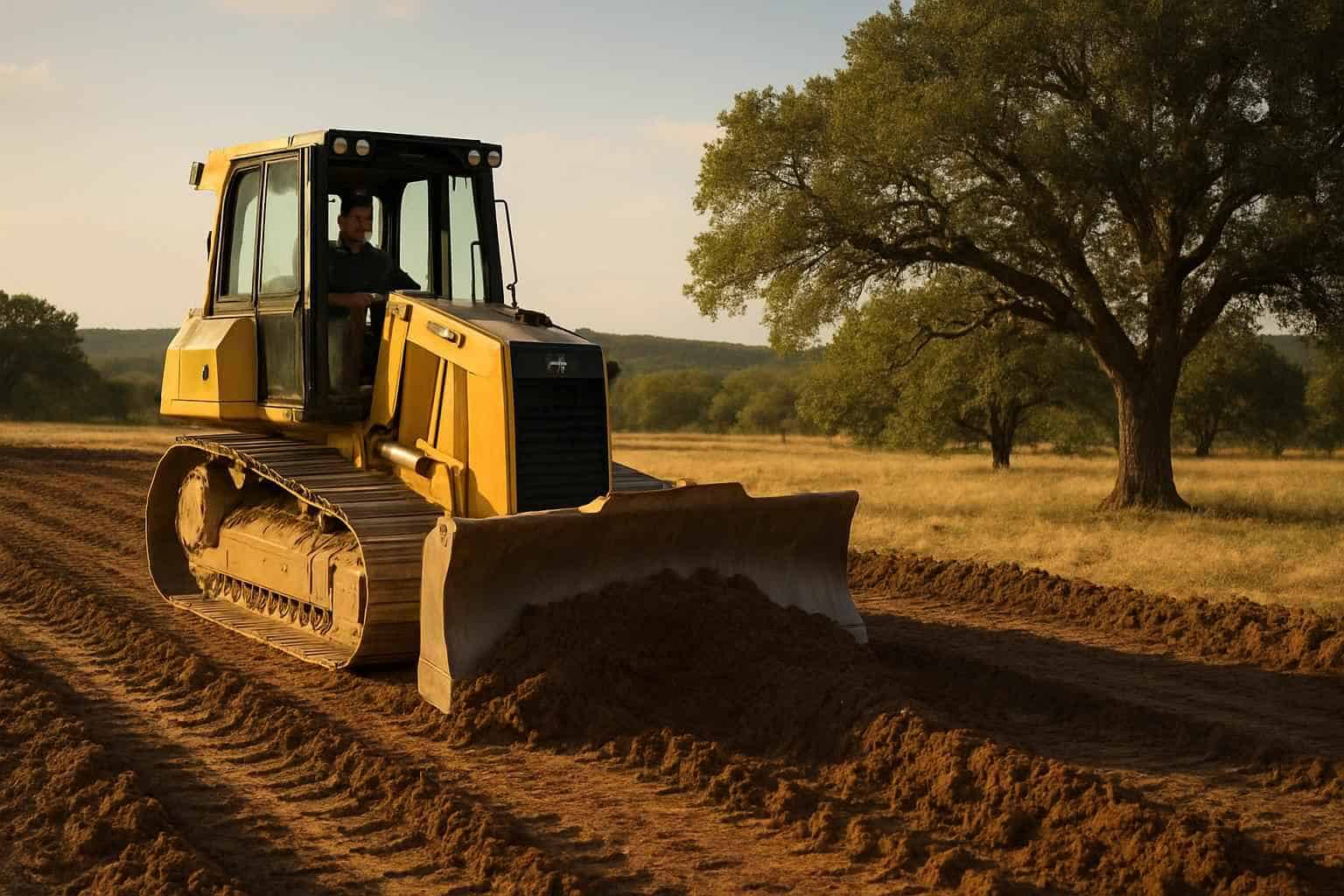 Land Grading in Comfort Texas
