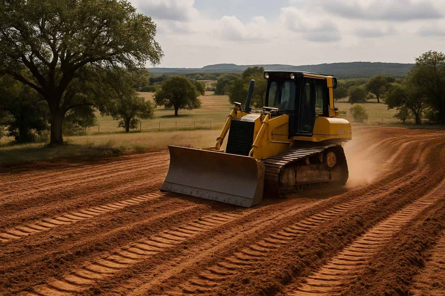 Land Grading in Doss Texas
