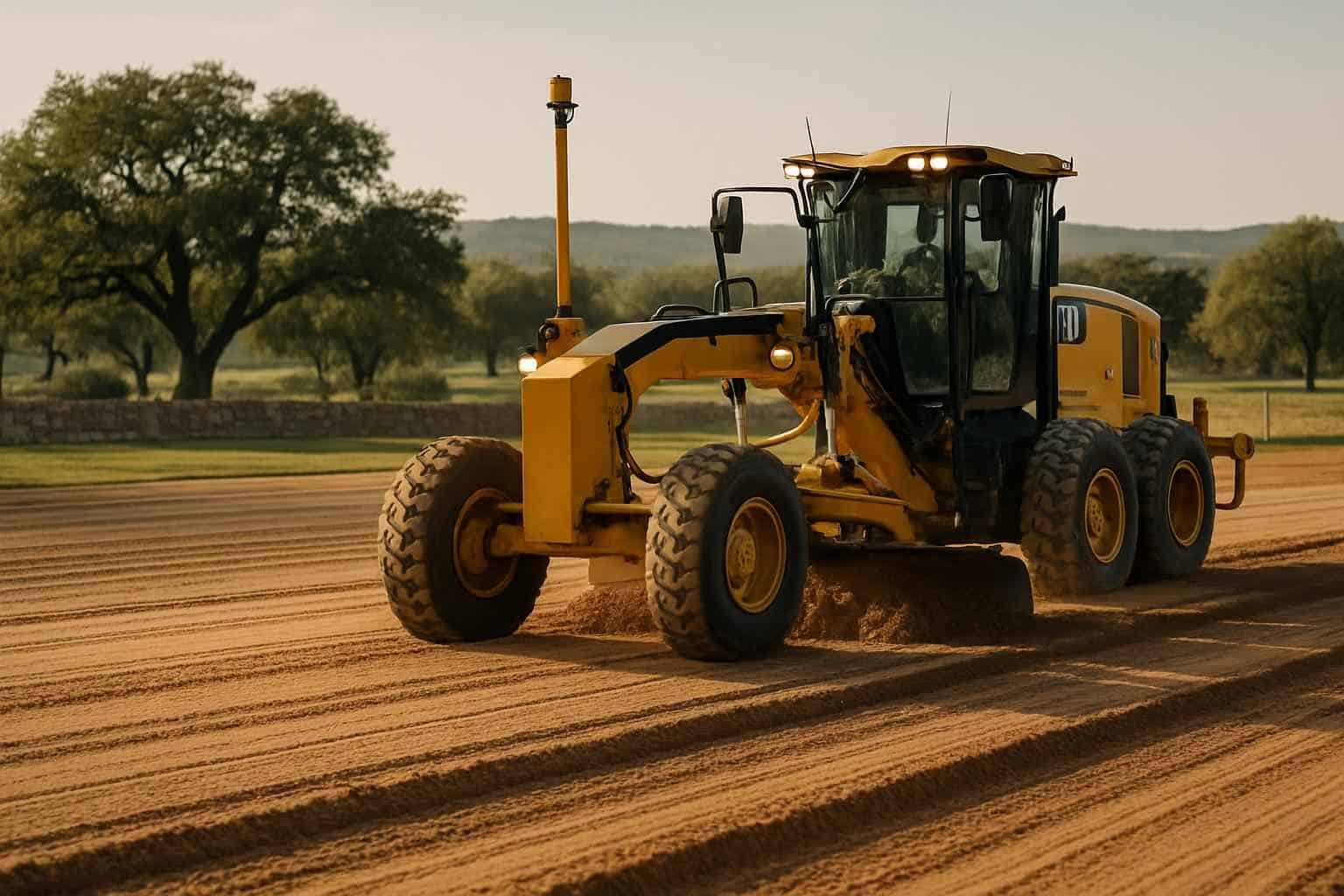 Laser Grading in Harper Texas