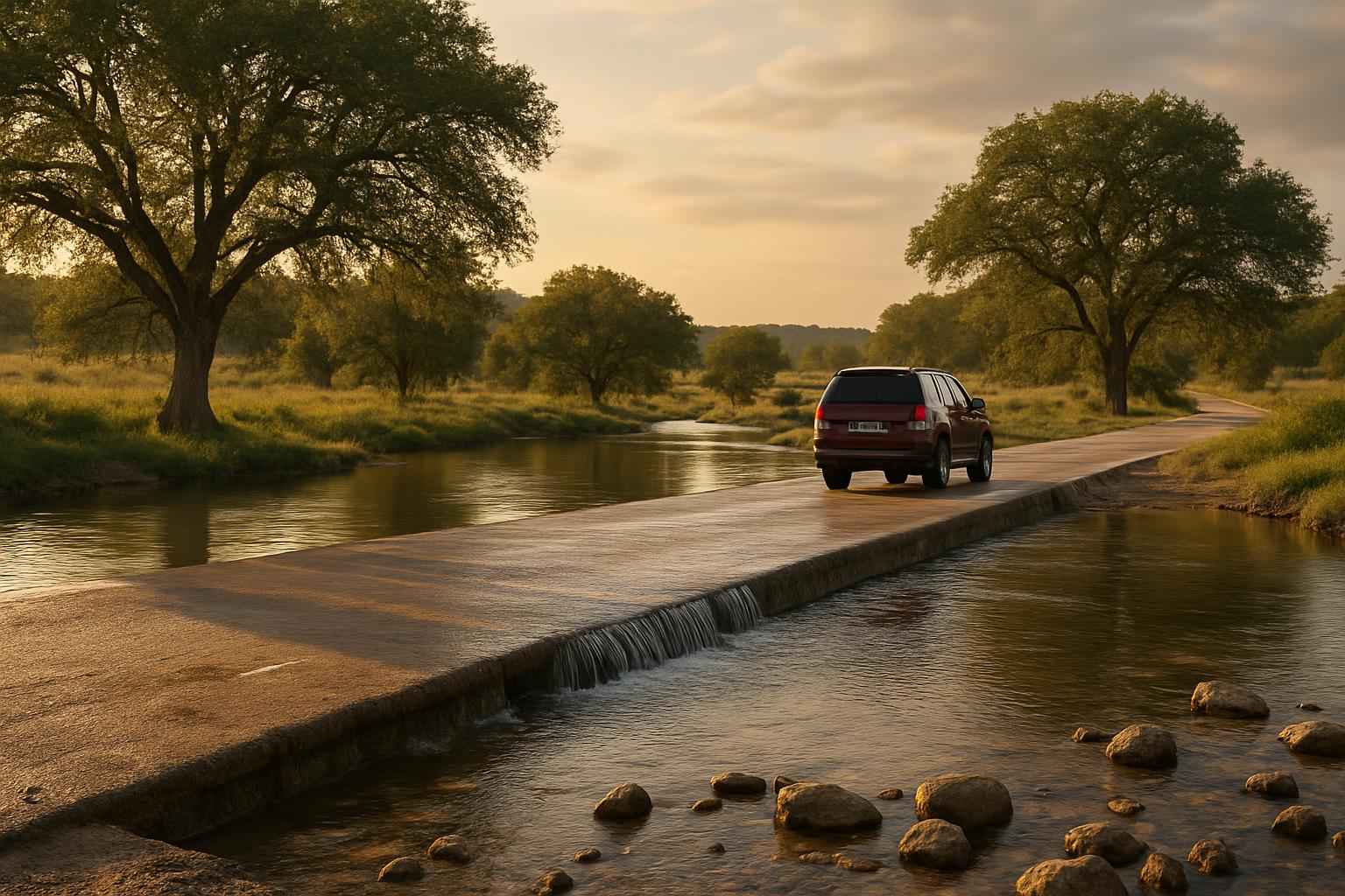 Low Water Crossings in Doss Texas