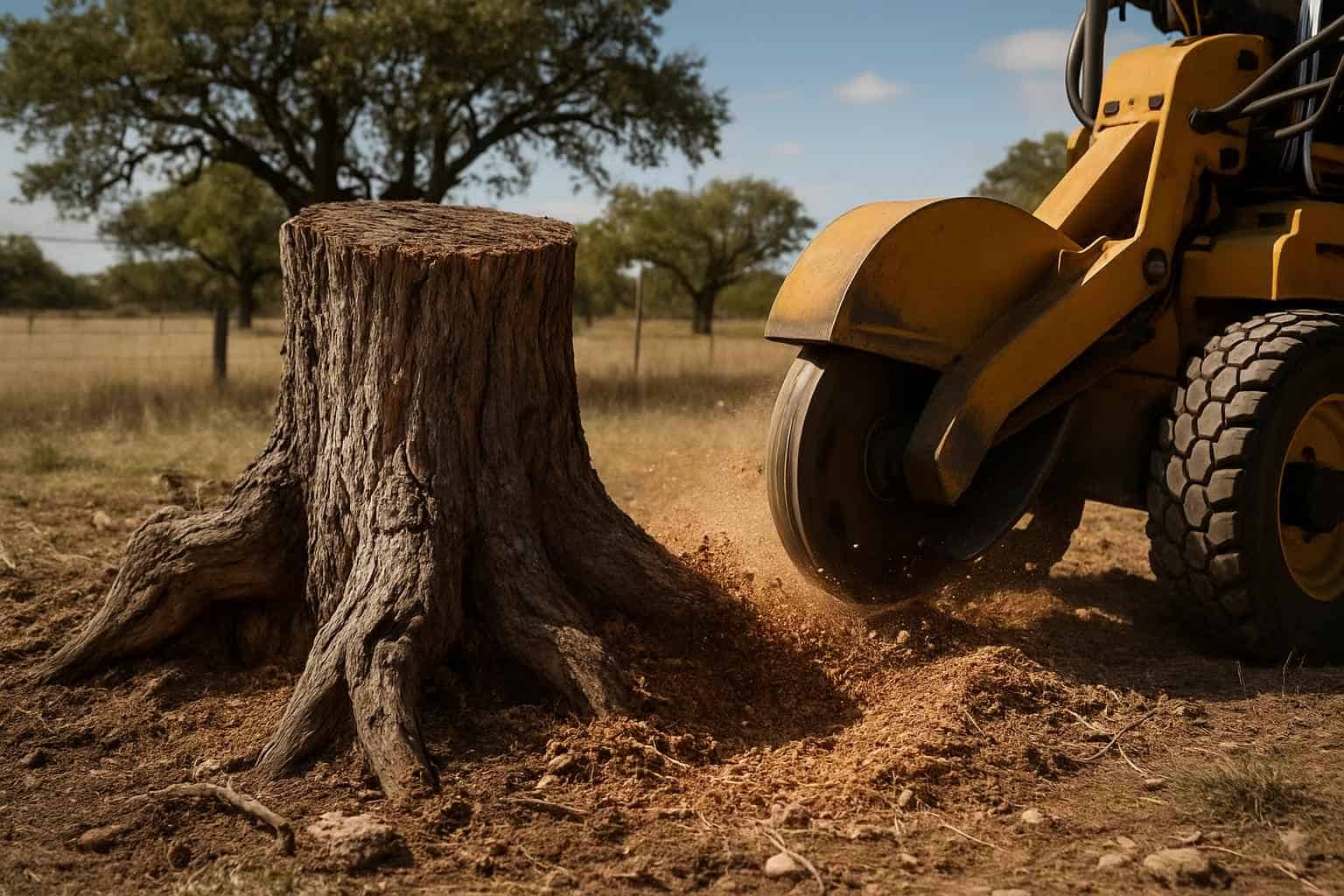 Mesquite Stump Removal in Harper Texas