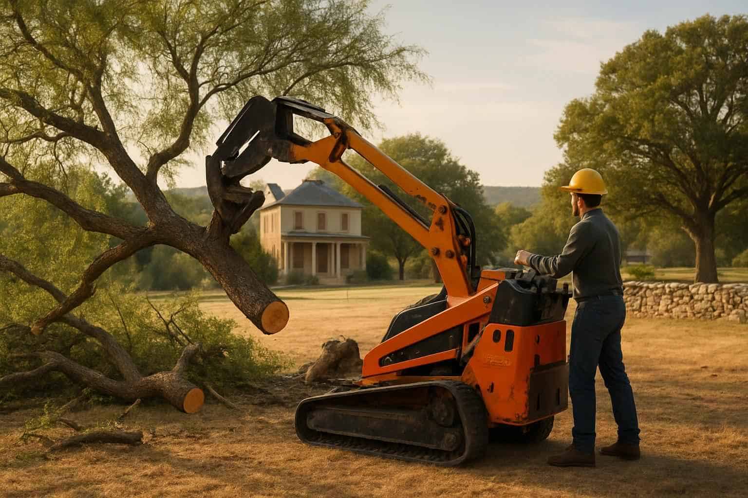 Mesquite Tree Removal in Comfort Texas