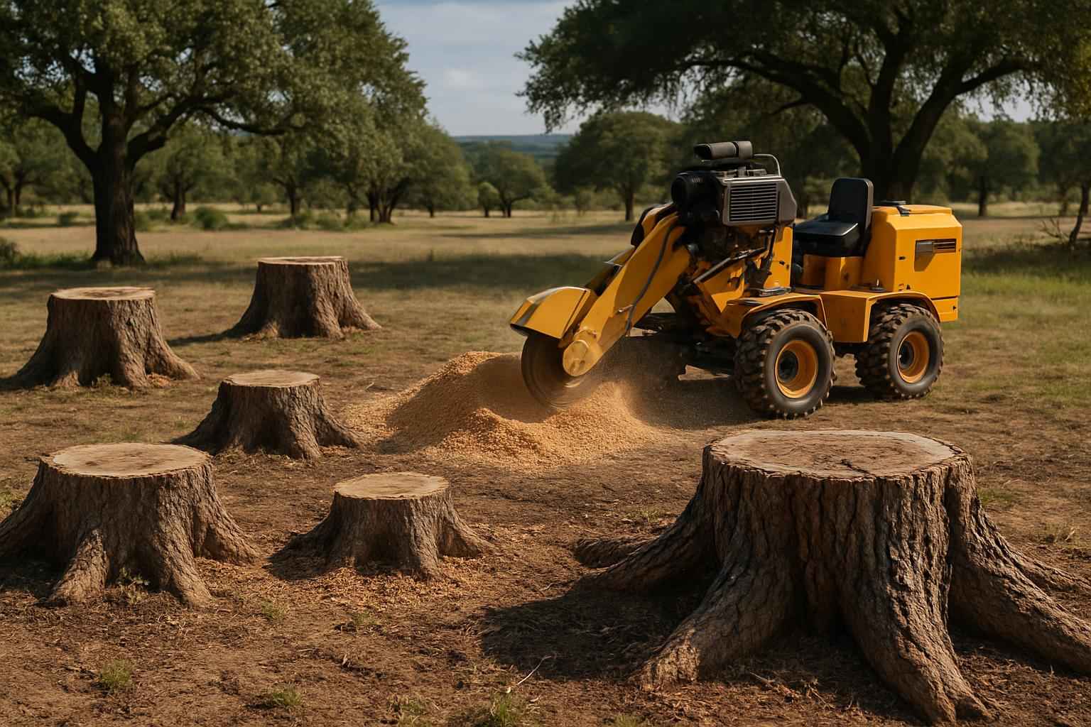 Multiple Stumps Same Day in Doss Texas