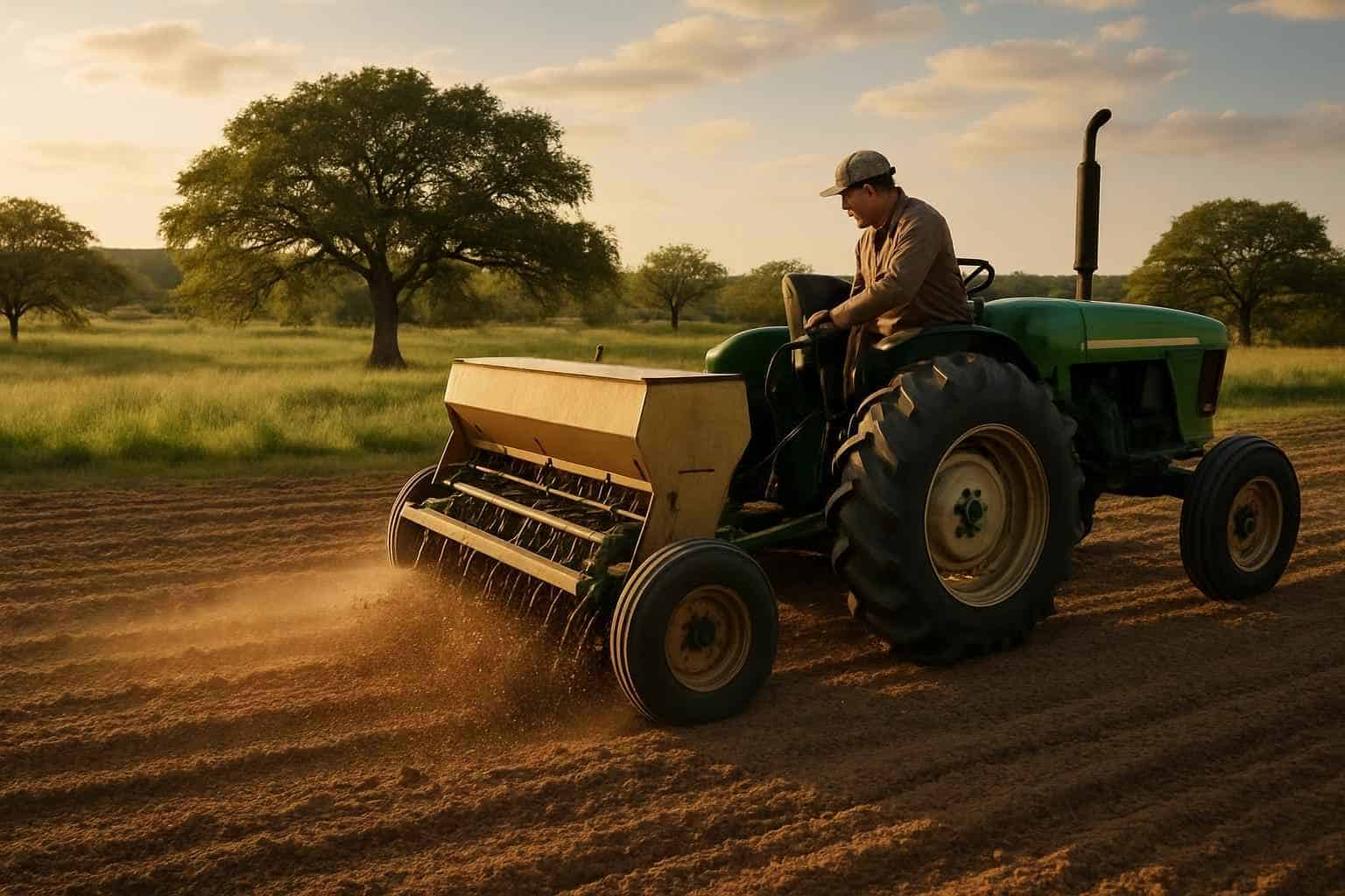 Native Grass Seeding in Comfort Texas