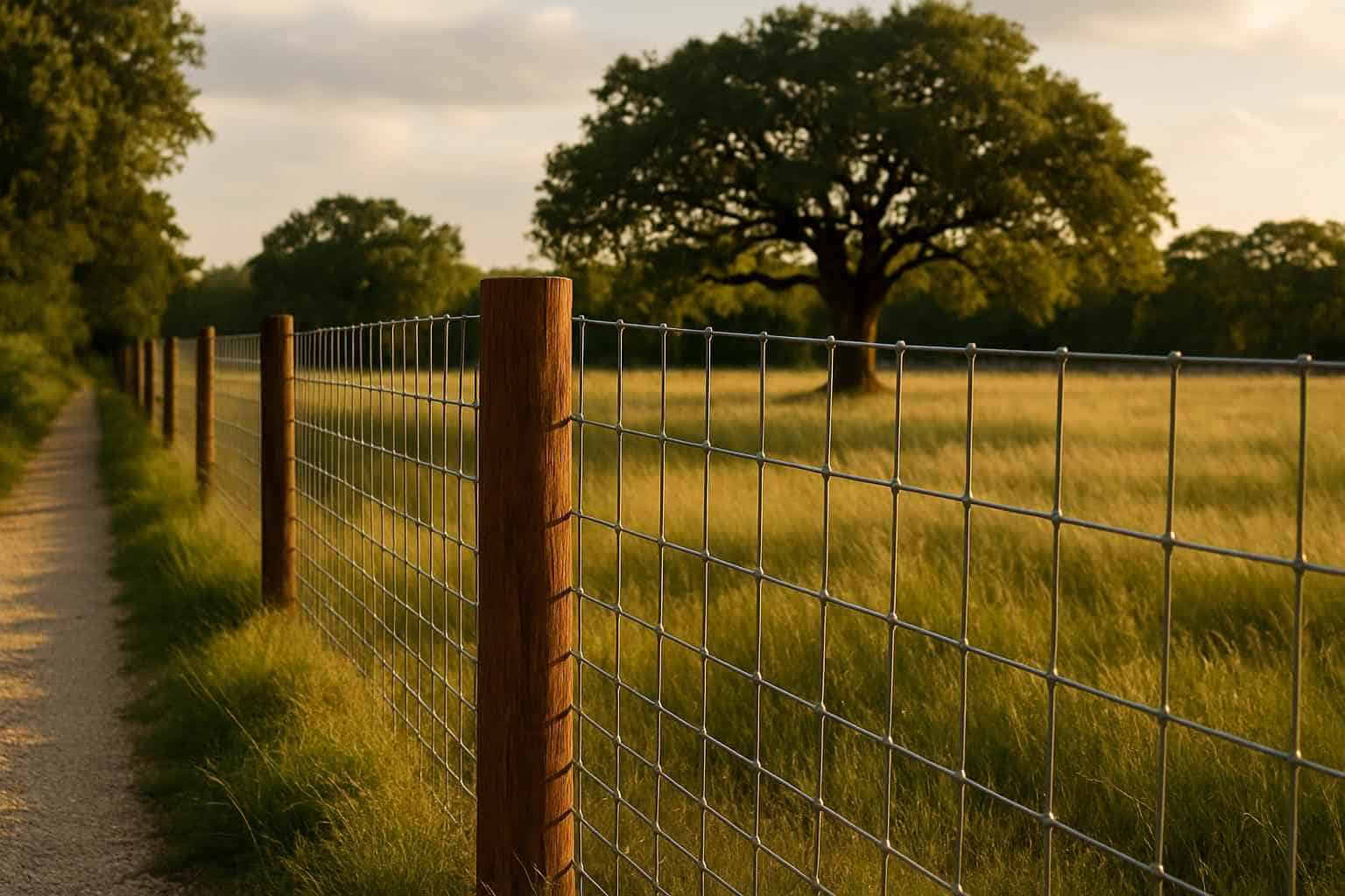 Net Wire and Field Fence in Comfort Texas