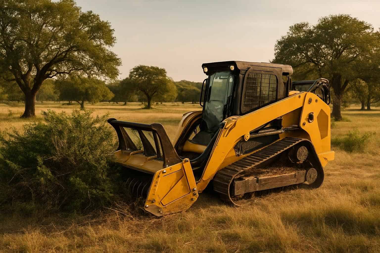 Pasture Brush Clearing in Comfort Texas