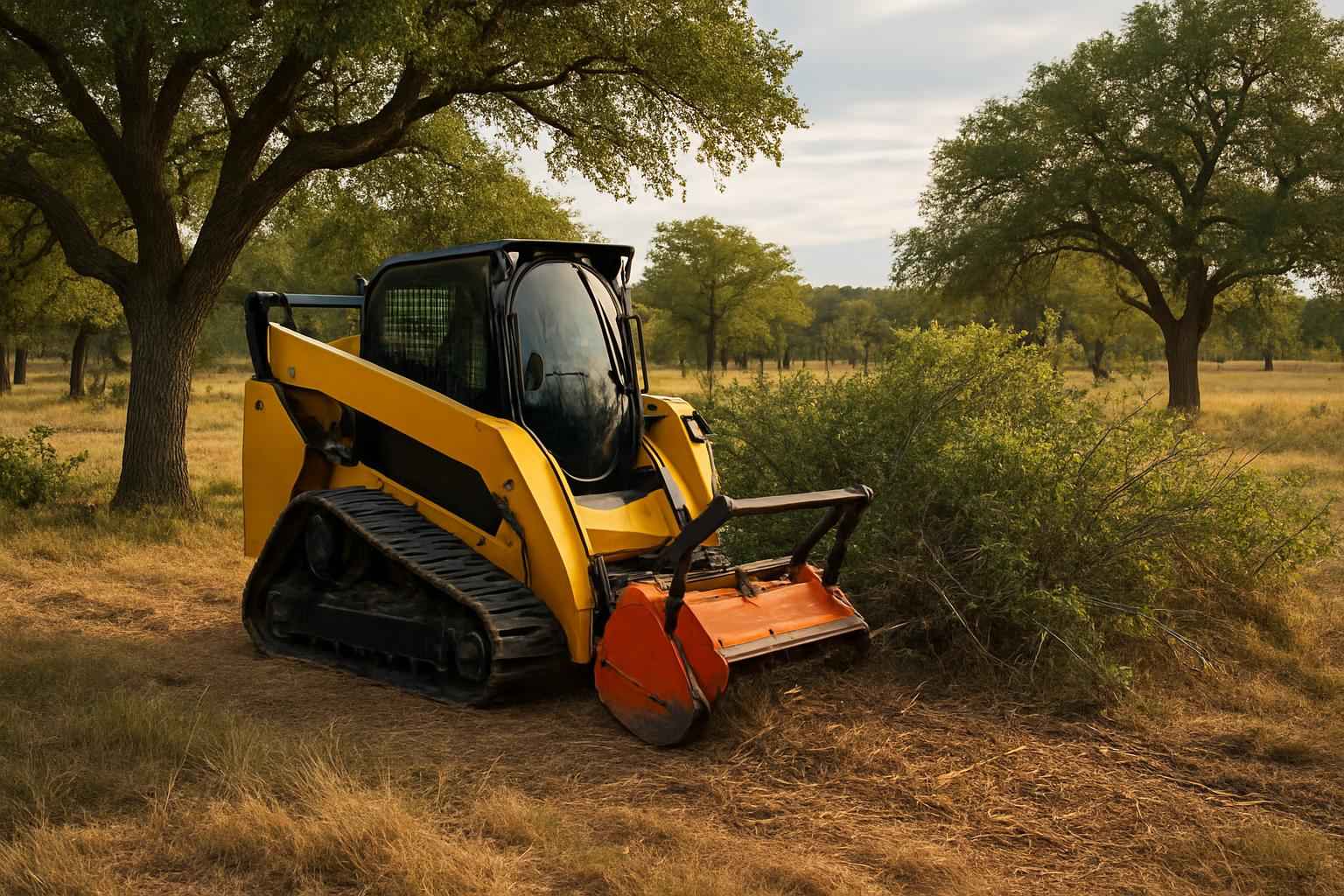 Pasture Underbrush Clearing in Harper Texas