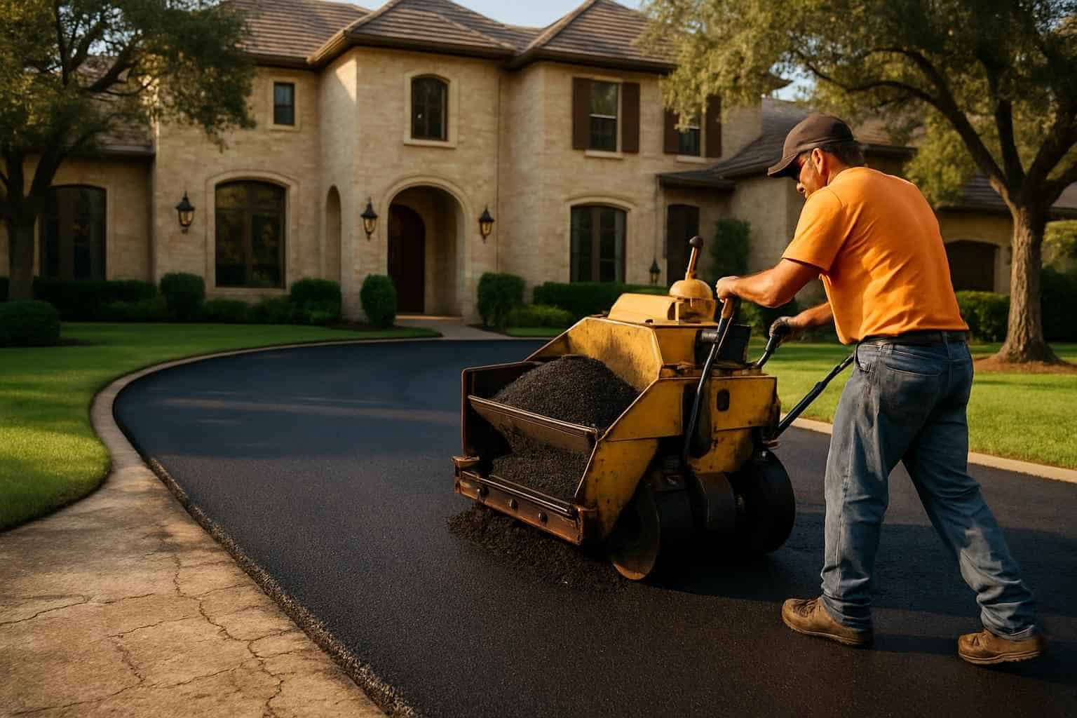 Paving Repairs and Overlays in Comfort Texas