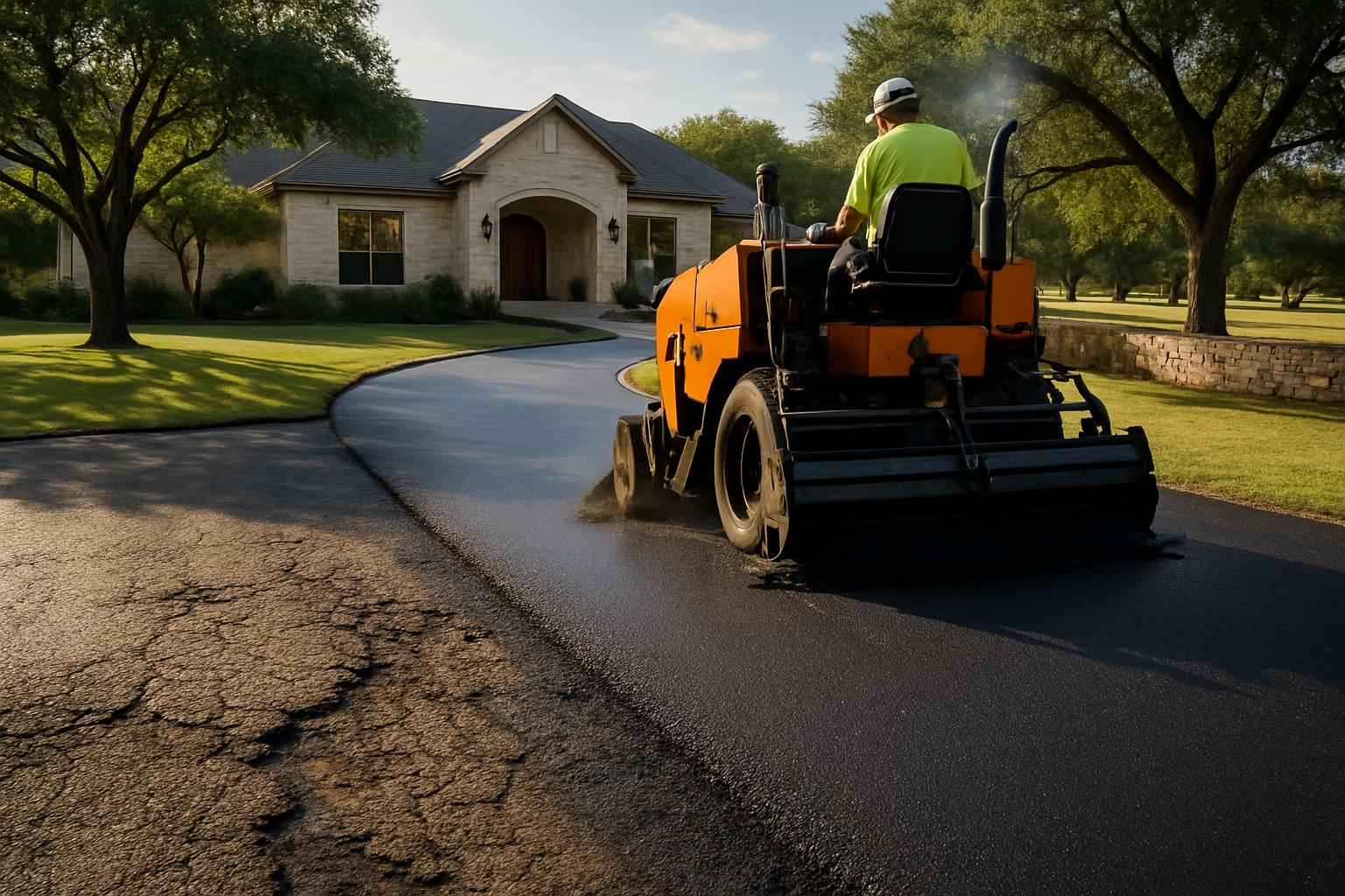 Paving Repairs and Overlays in Harper Texas