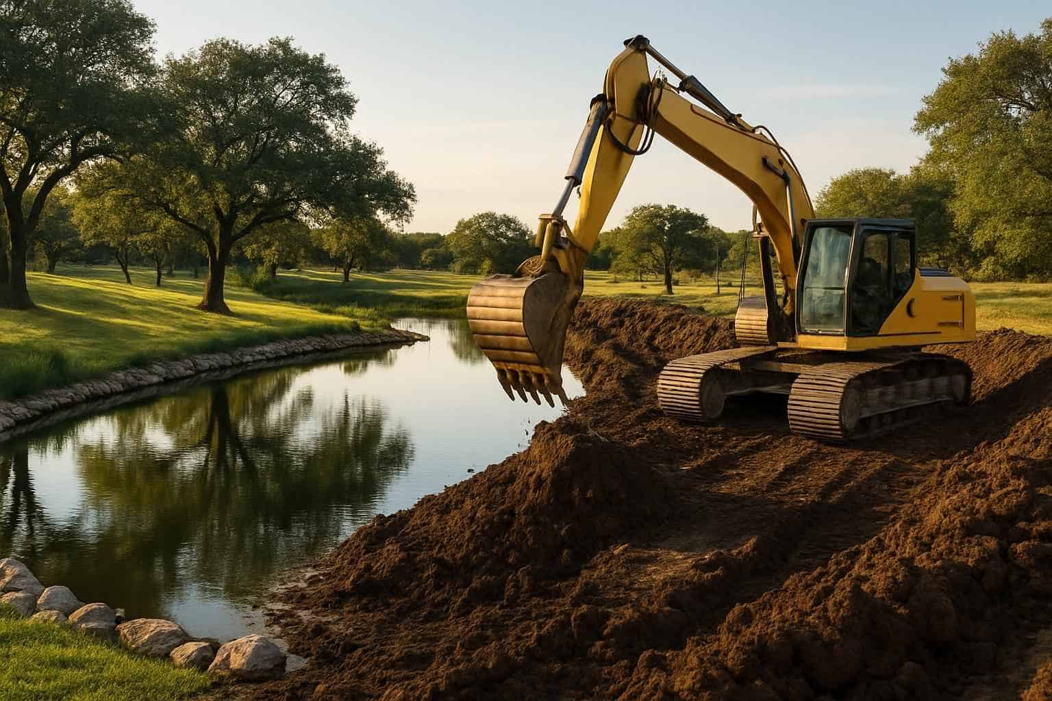 Pond Expansion in Harper Texas