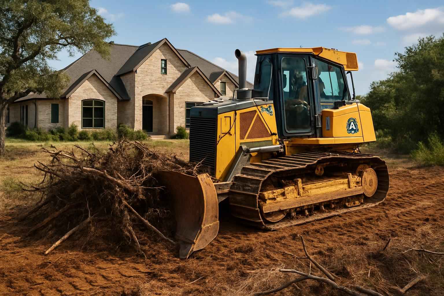 Residential Land Clearing in Comfort Texas