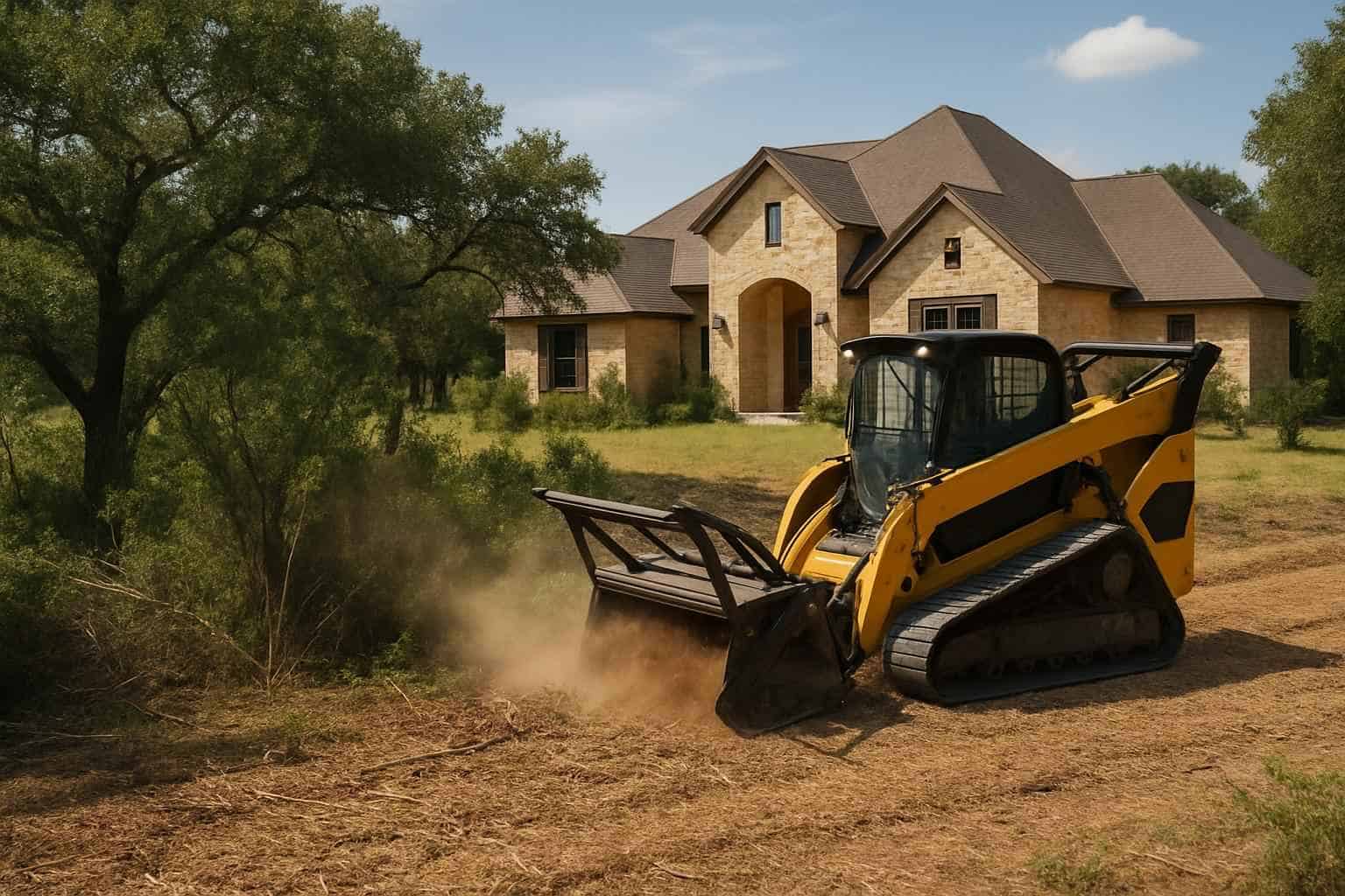 Residential Lot Clearing in Harper Texas