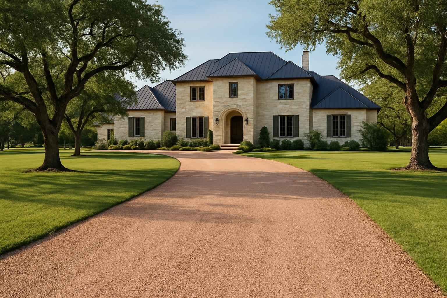 Road Base Driveway in Waring Texas