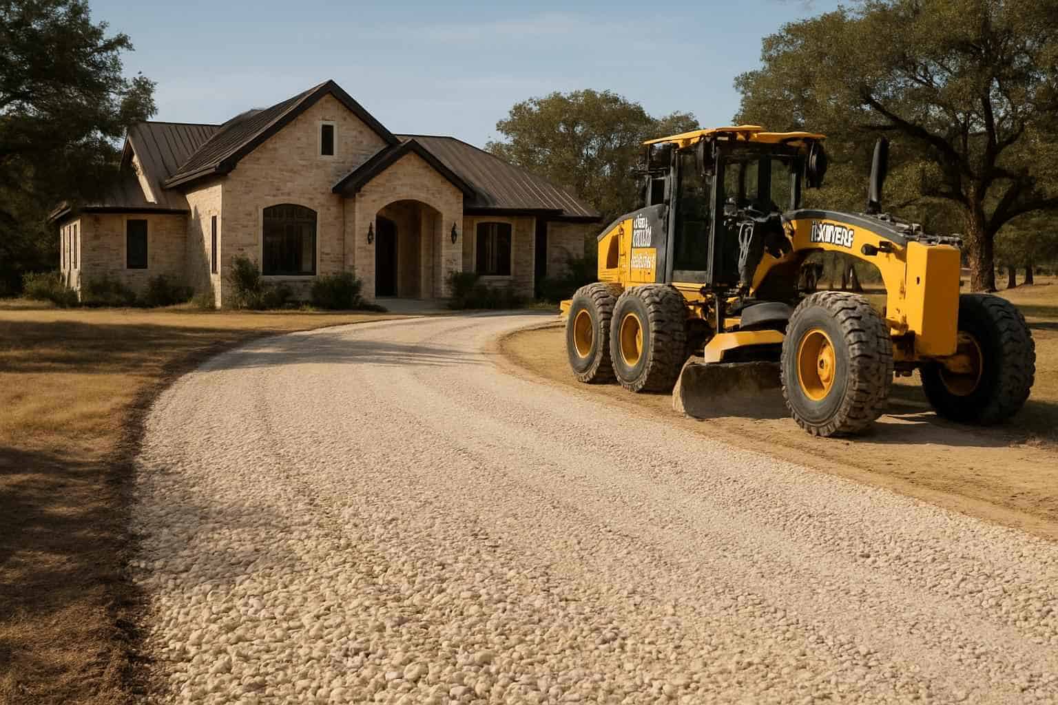Road Base Installation in Comfort Texas