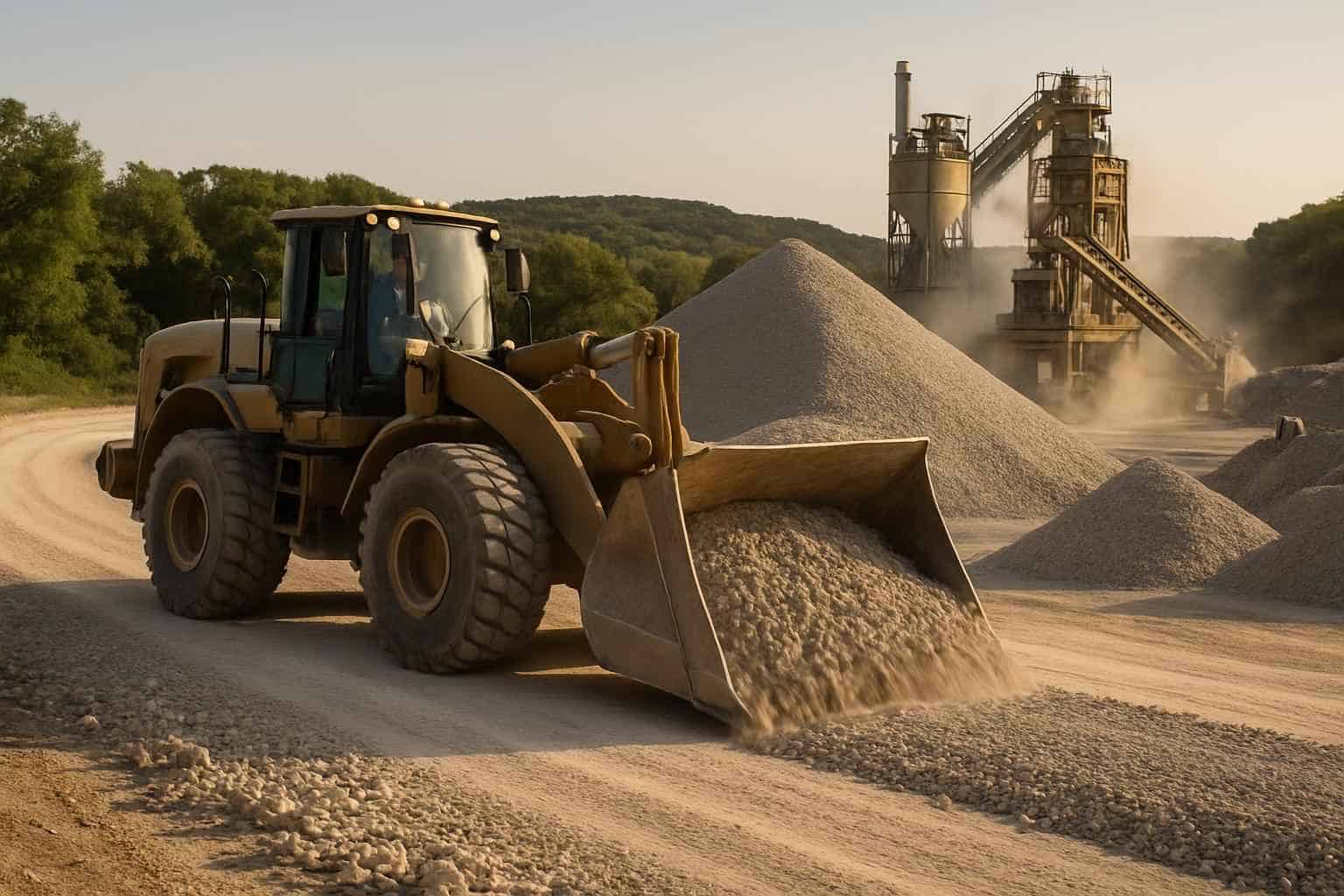 Road Base Production in Comfort Texas