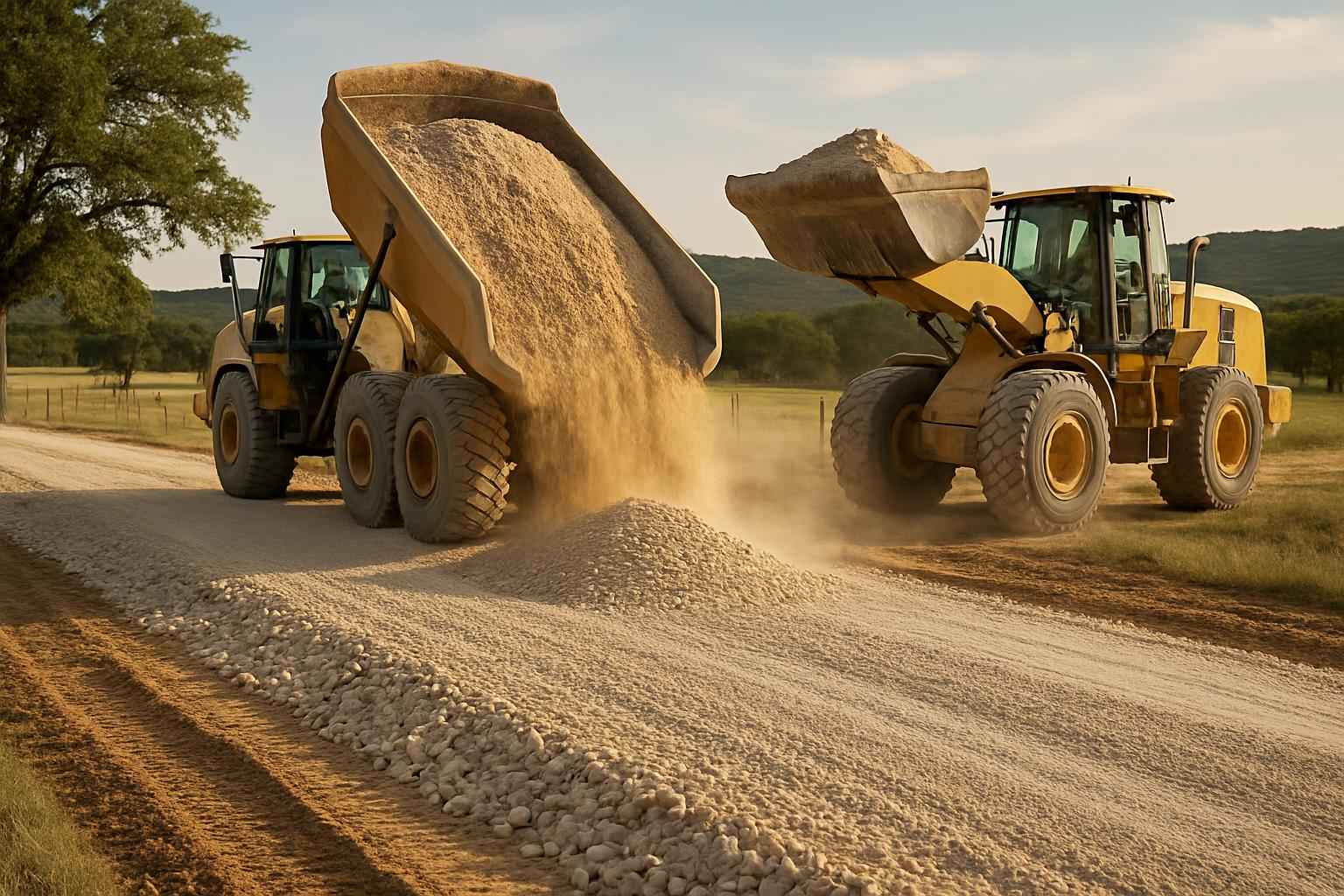 Road Base Production in Waring Texas