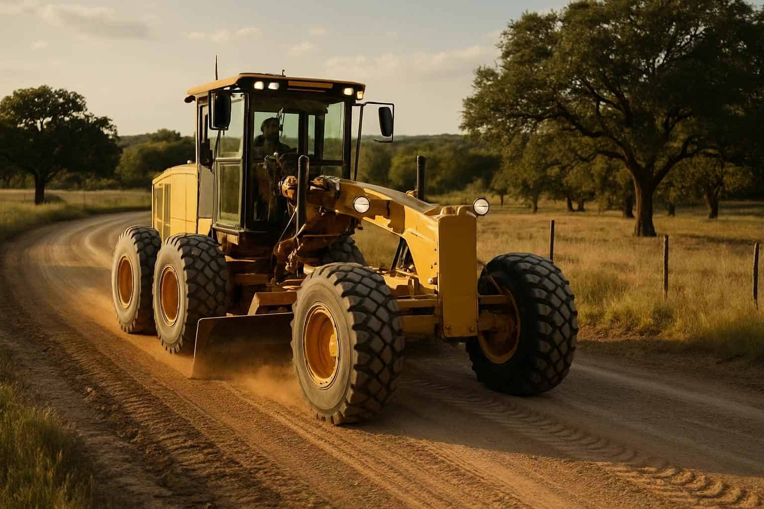 Road Grading in Comfort Texas