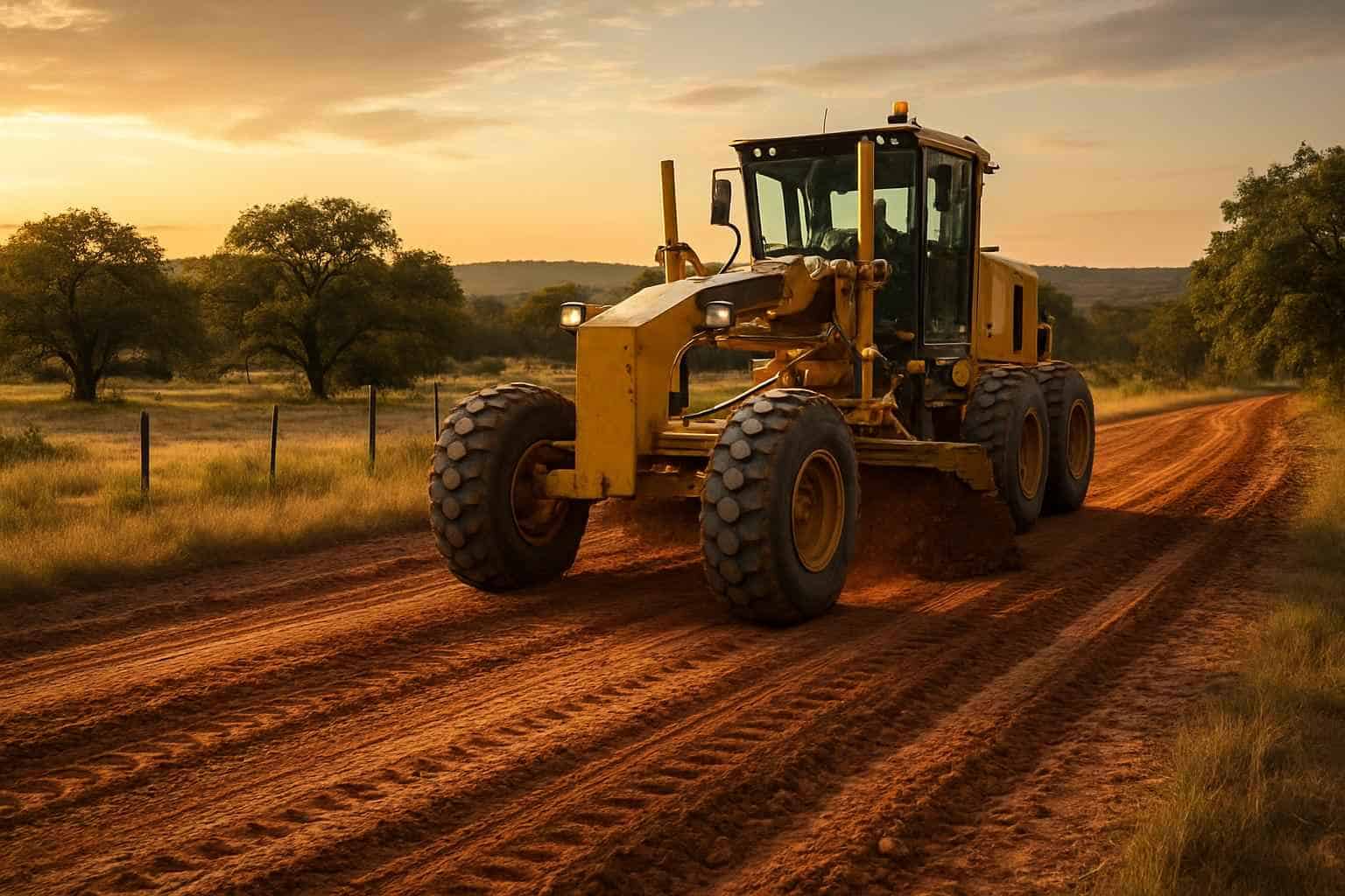 Road Grading in Kerrville Texas