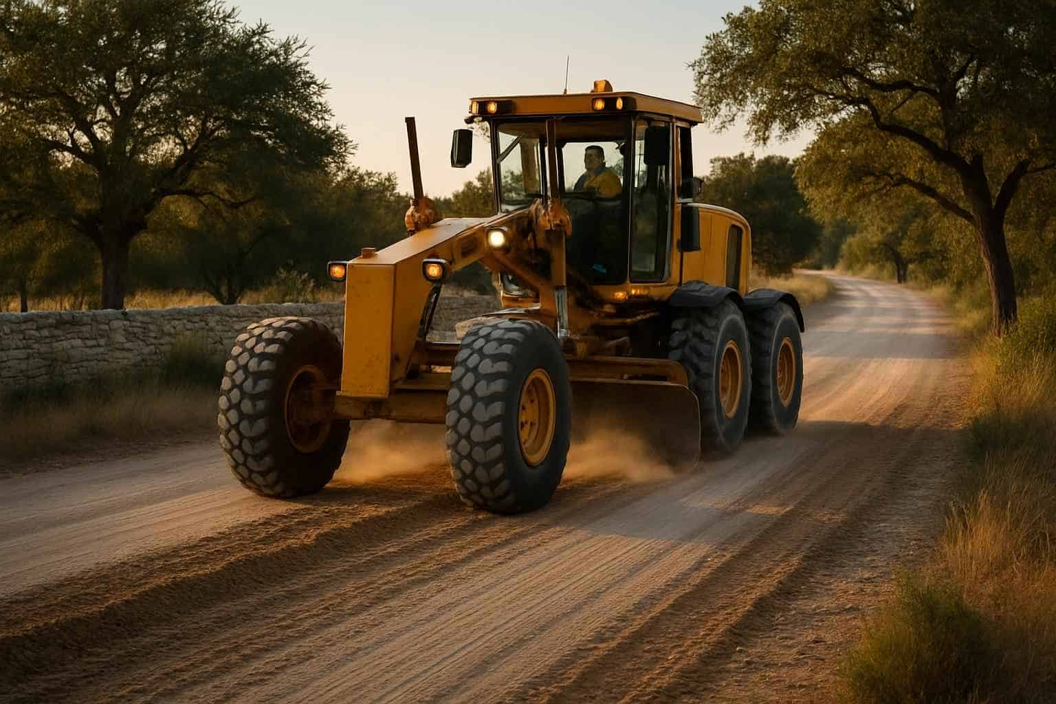 Road Maintenance Grading in Comfort Texas