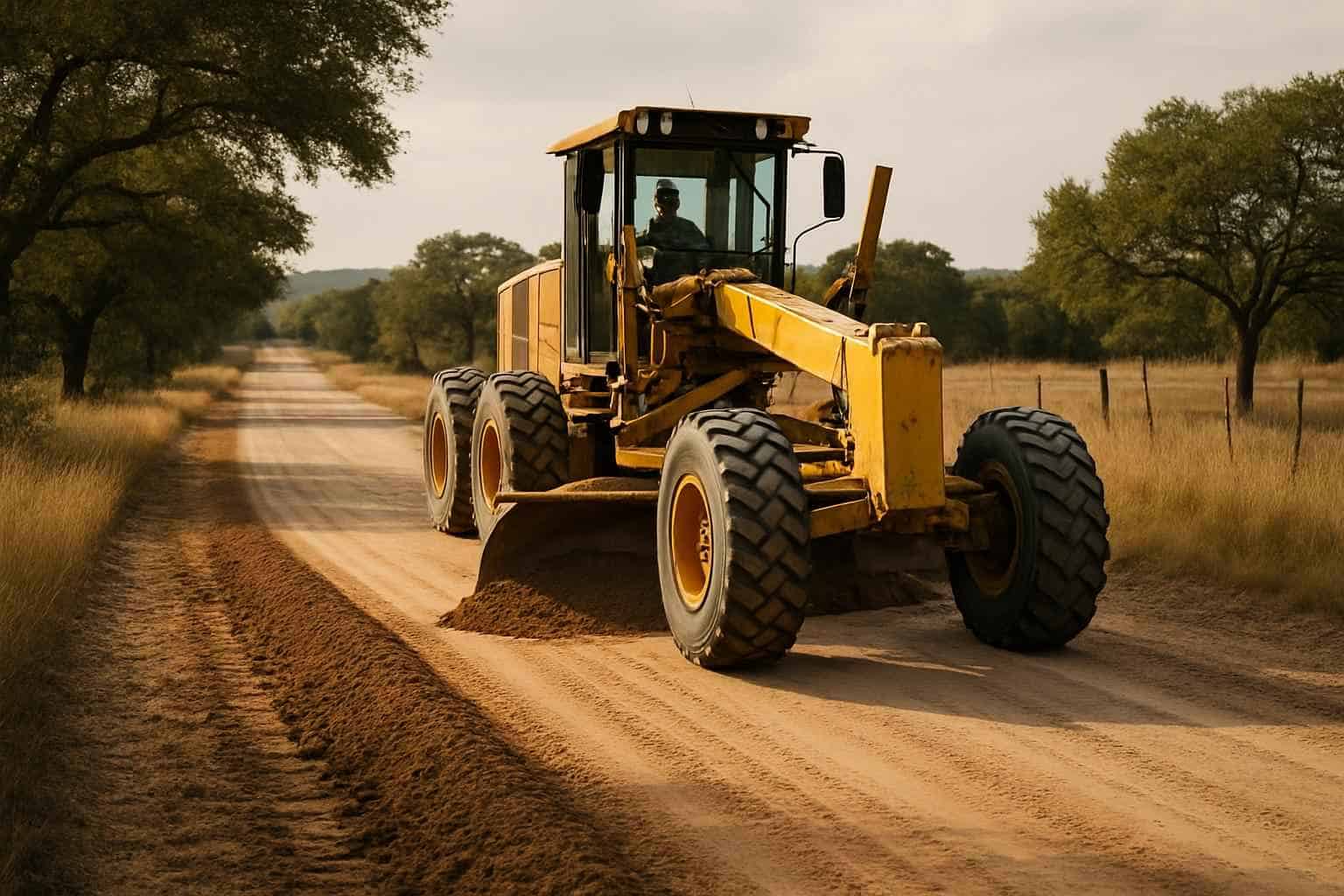 Road Maintenance Grading in Doss Texas
