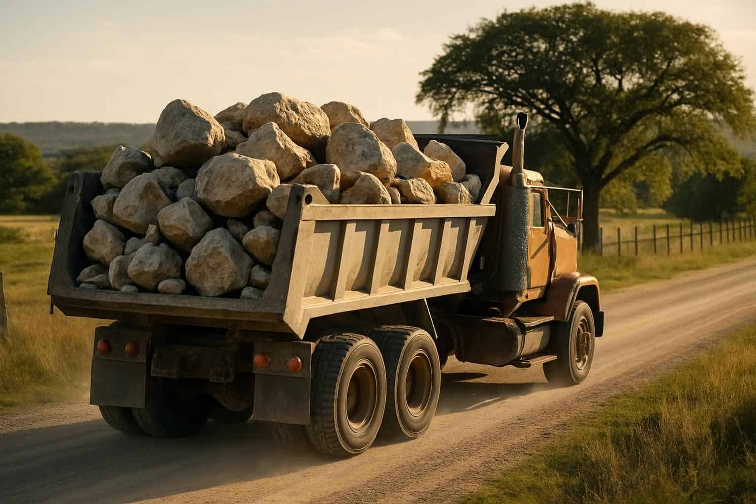 Rock And Boulder Hauling in Harper Texas