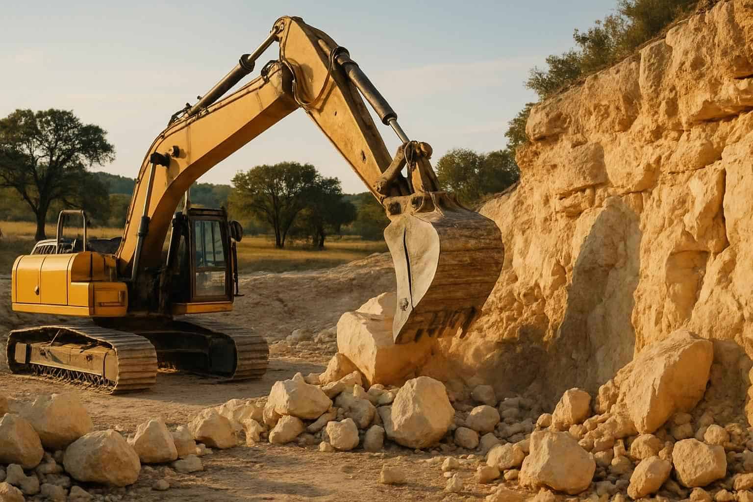 Rock Excavation in Harper Texas
