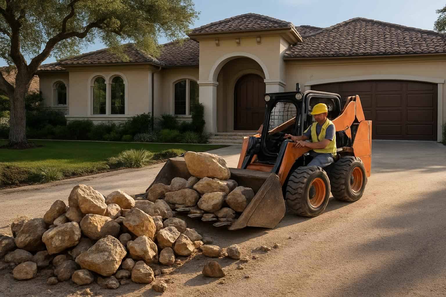 Rock Removal For Driveways in Kerrville Texas