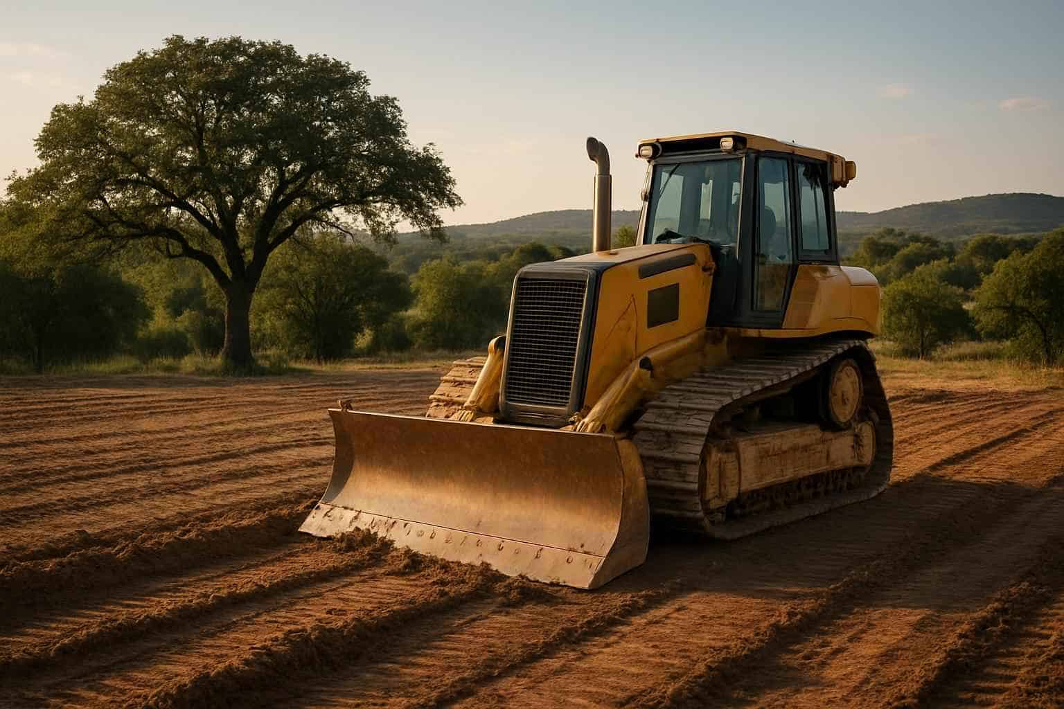 Rough Grading in Comfort Texas