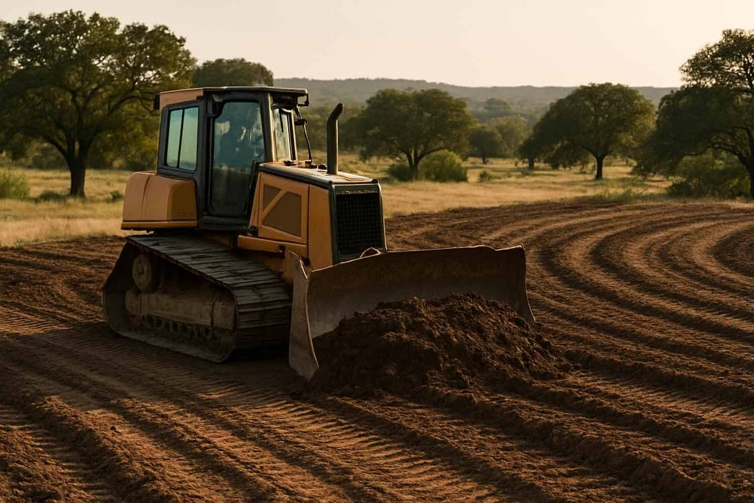 Rough Grading in Doss Texas
