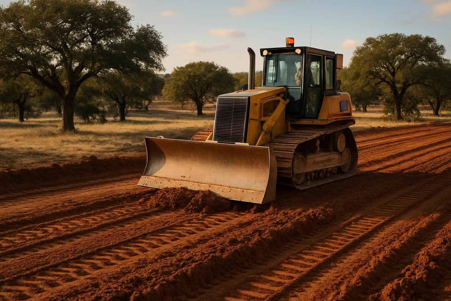 Rough Grading in Harper Texas