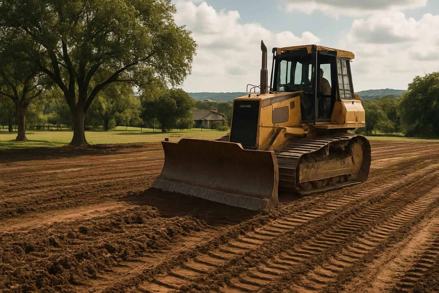 Rough Grading in Kerrville Texas