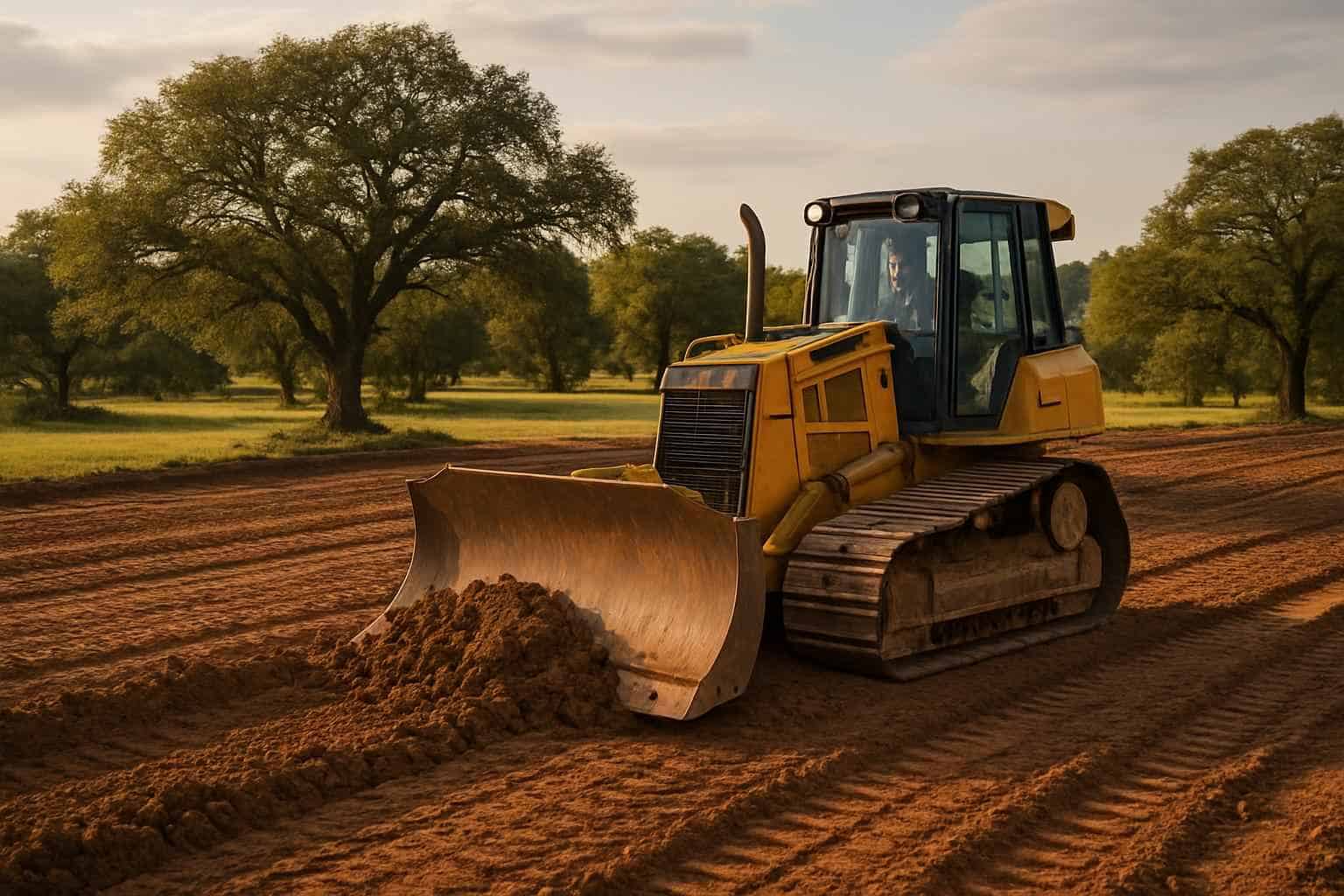 Rough Grading in Waring Texas