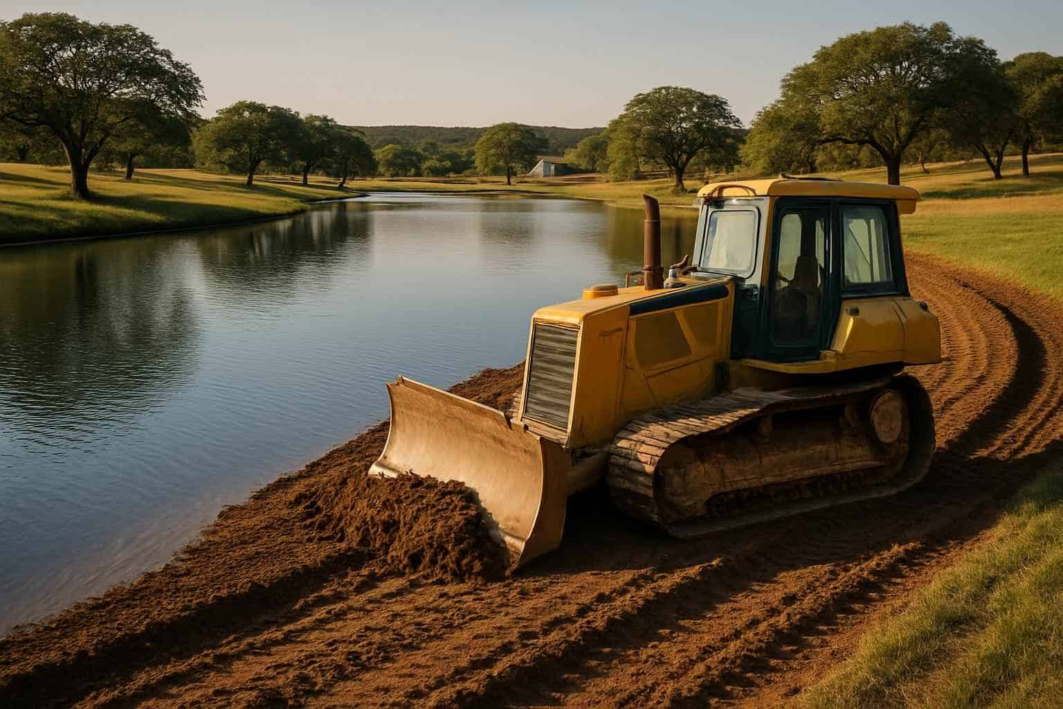Shoreline Grading in Doss Texas