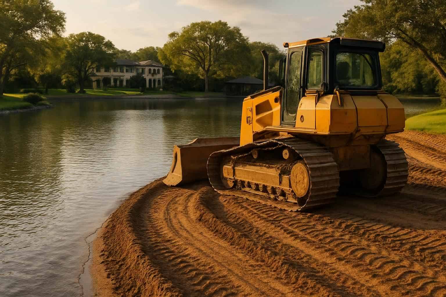 Shoreline Grading in Harper Texas