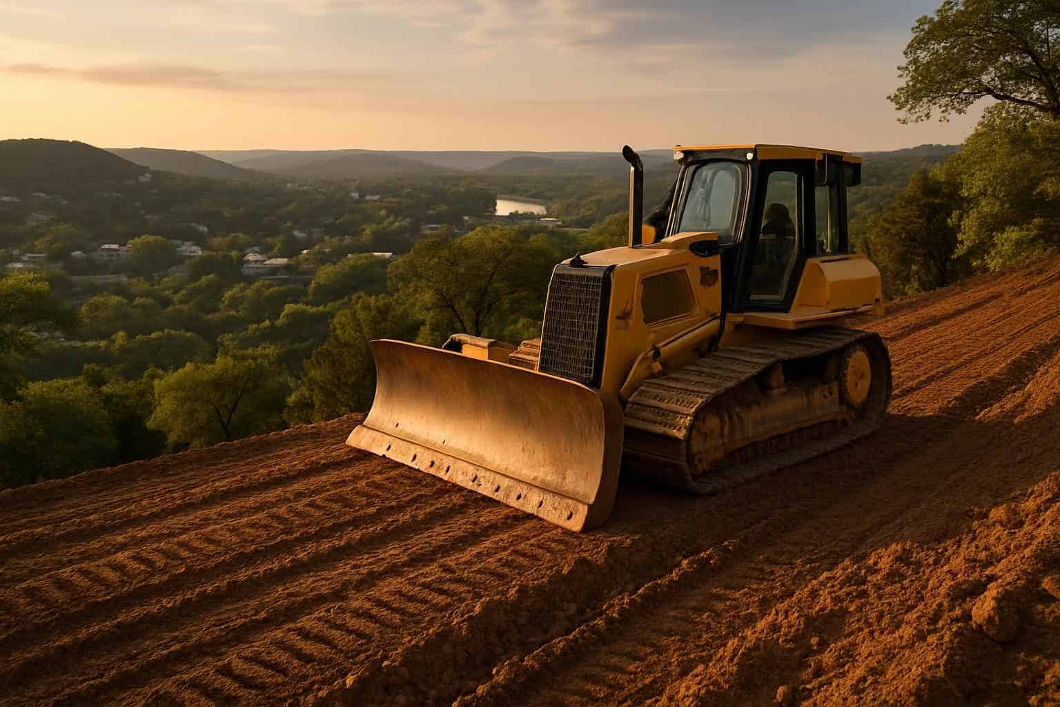 Slope Grading in Kerrville Texas