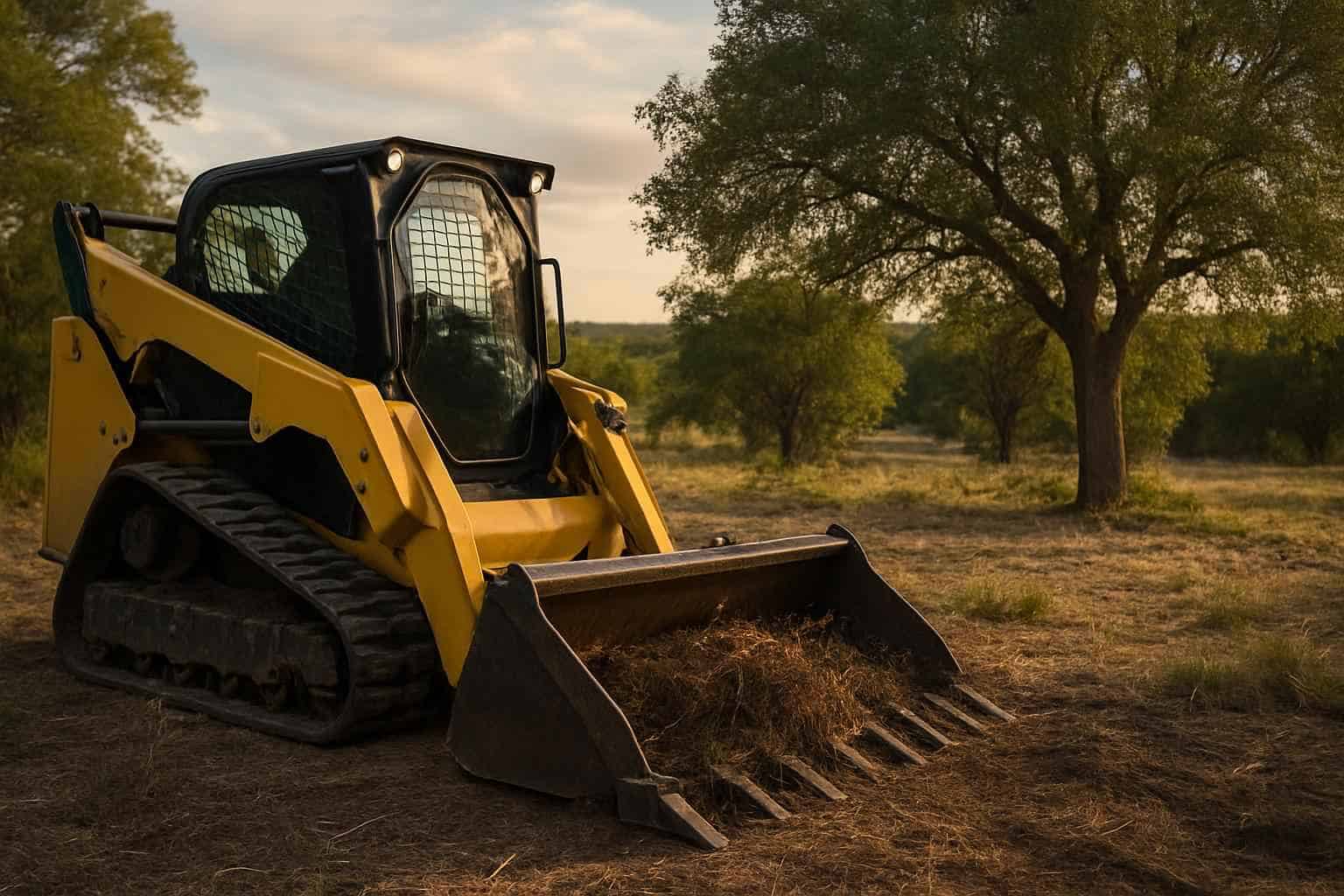 Small Lot Clearing in Comfort Texas