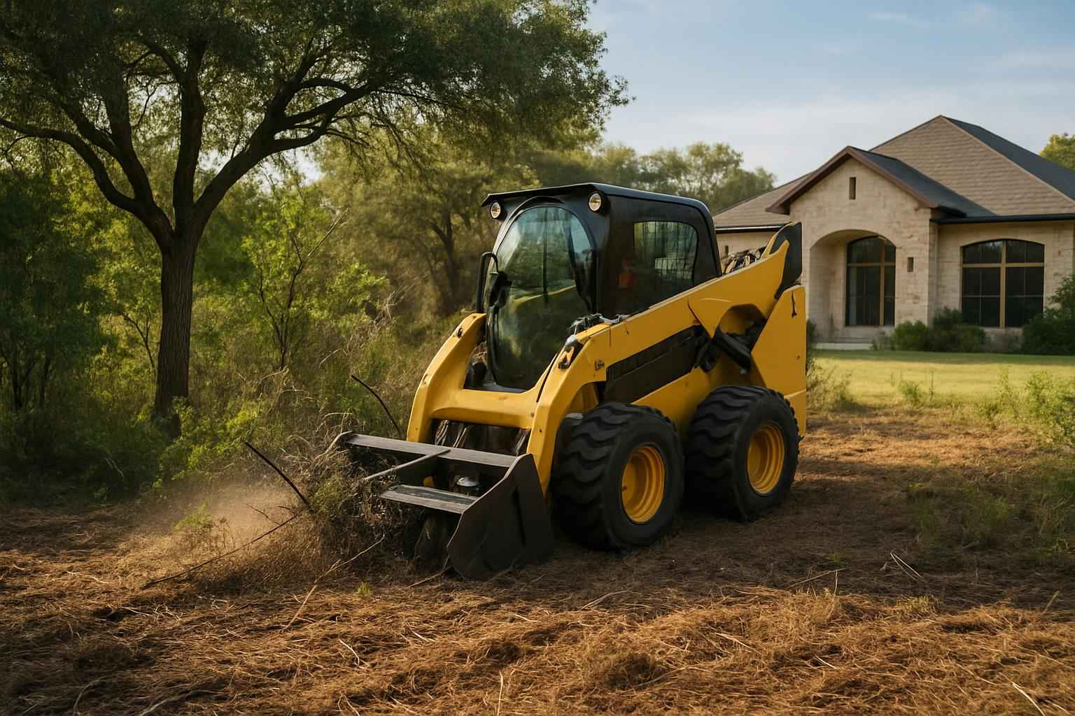 Small Lot Clearing in Kerrville Texas