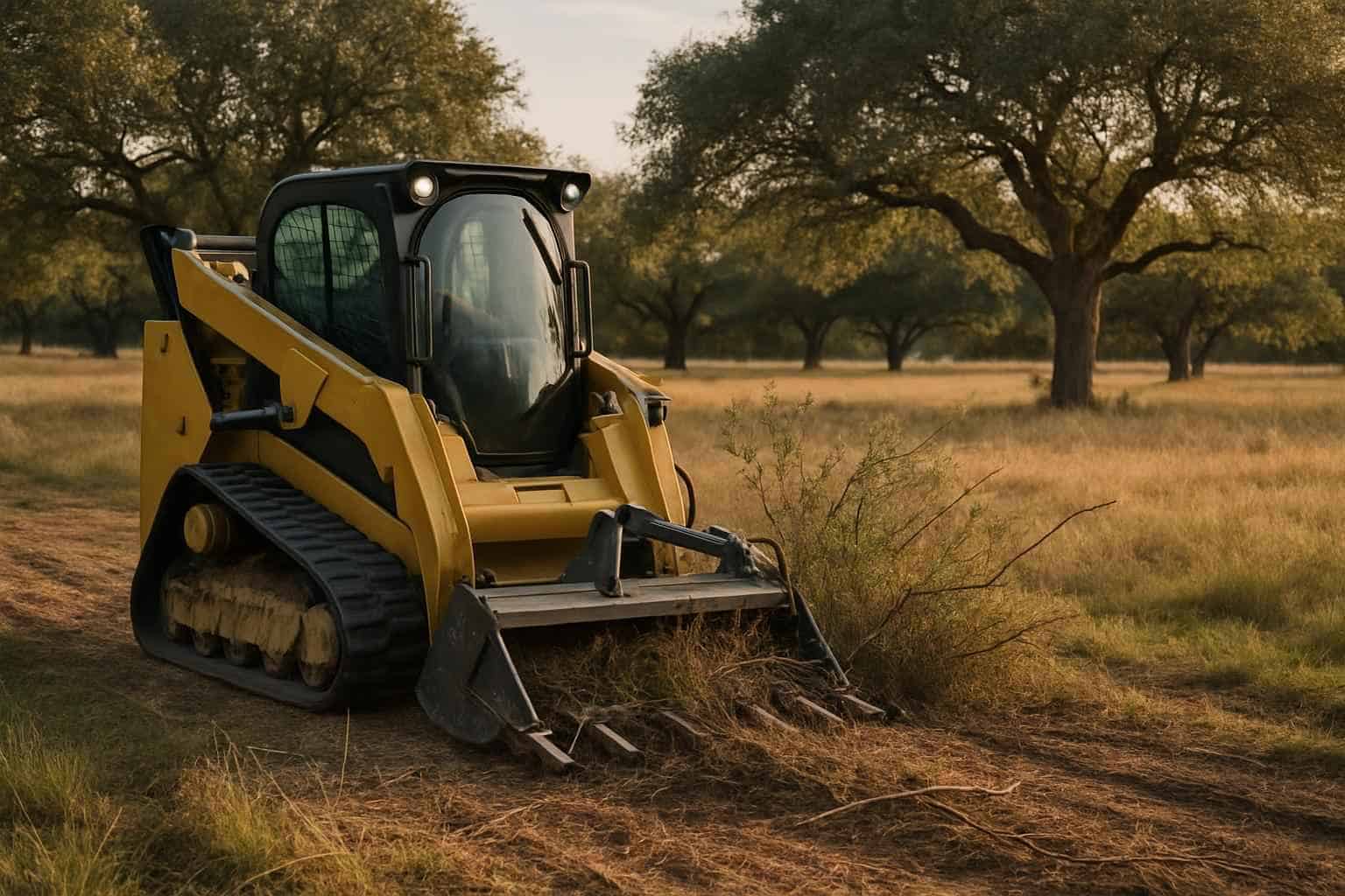 Small Lot Clearing in Waring Texas