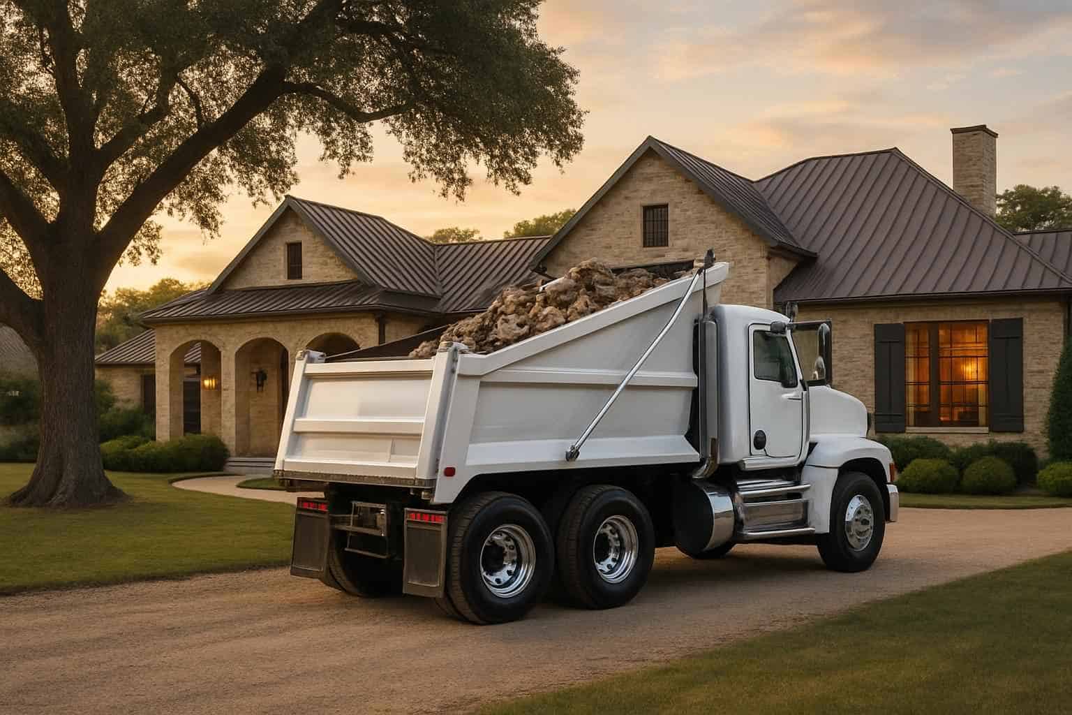 Spoils Haul Off in Comfort Texas