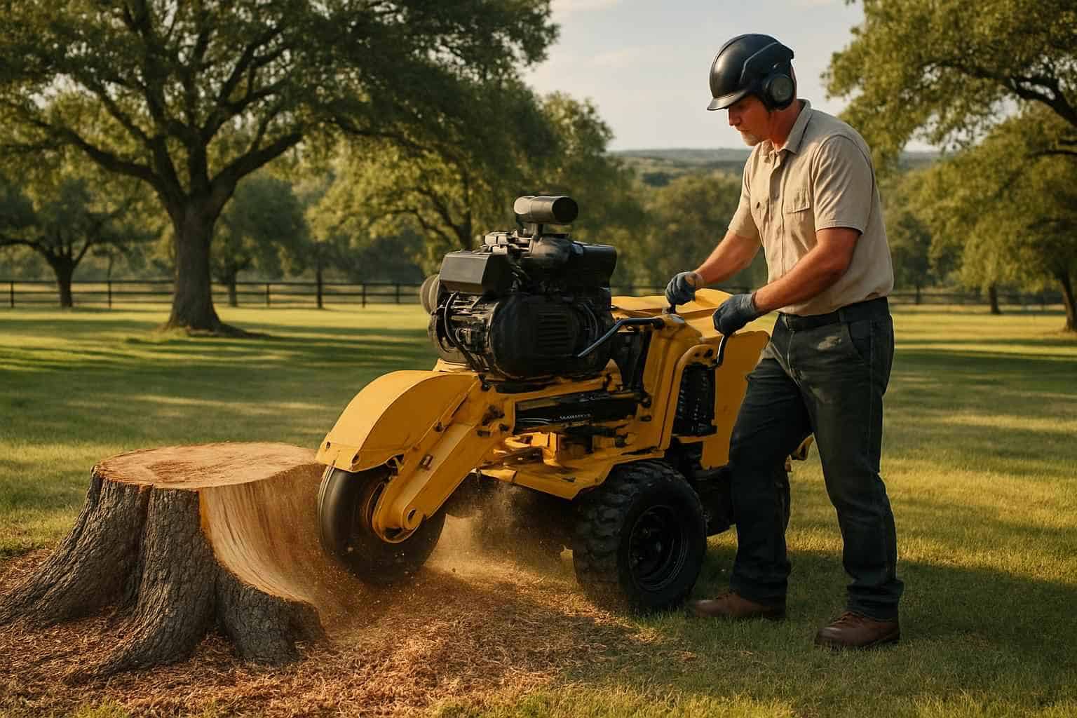 Stump Removal in Center Point Texas