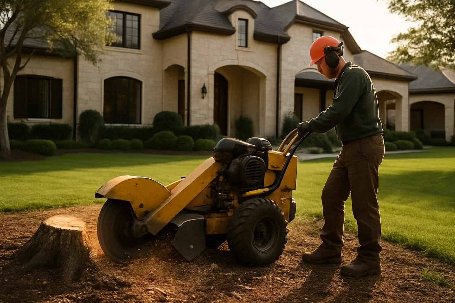 Stump Removal in Comfort Texas