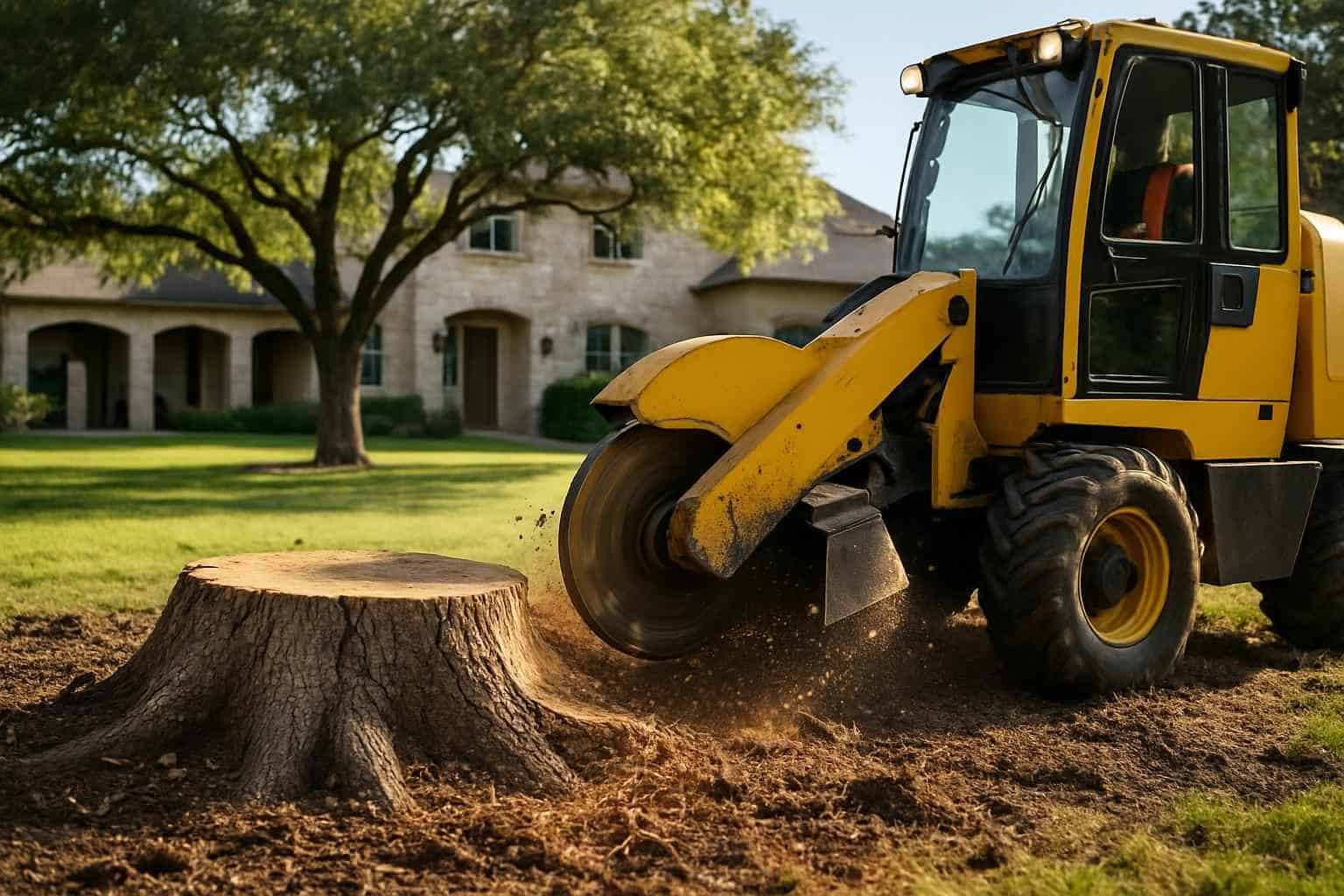 Stump Removal in Kerrville Texas