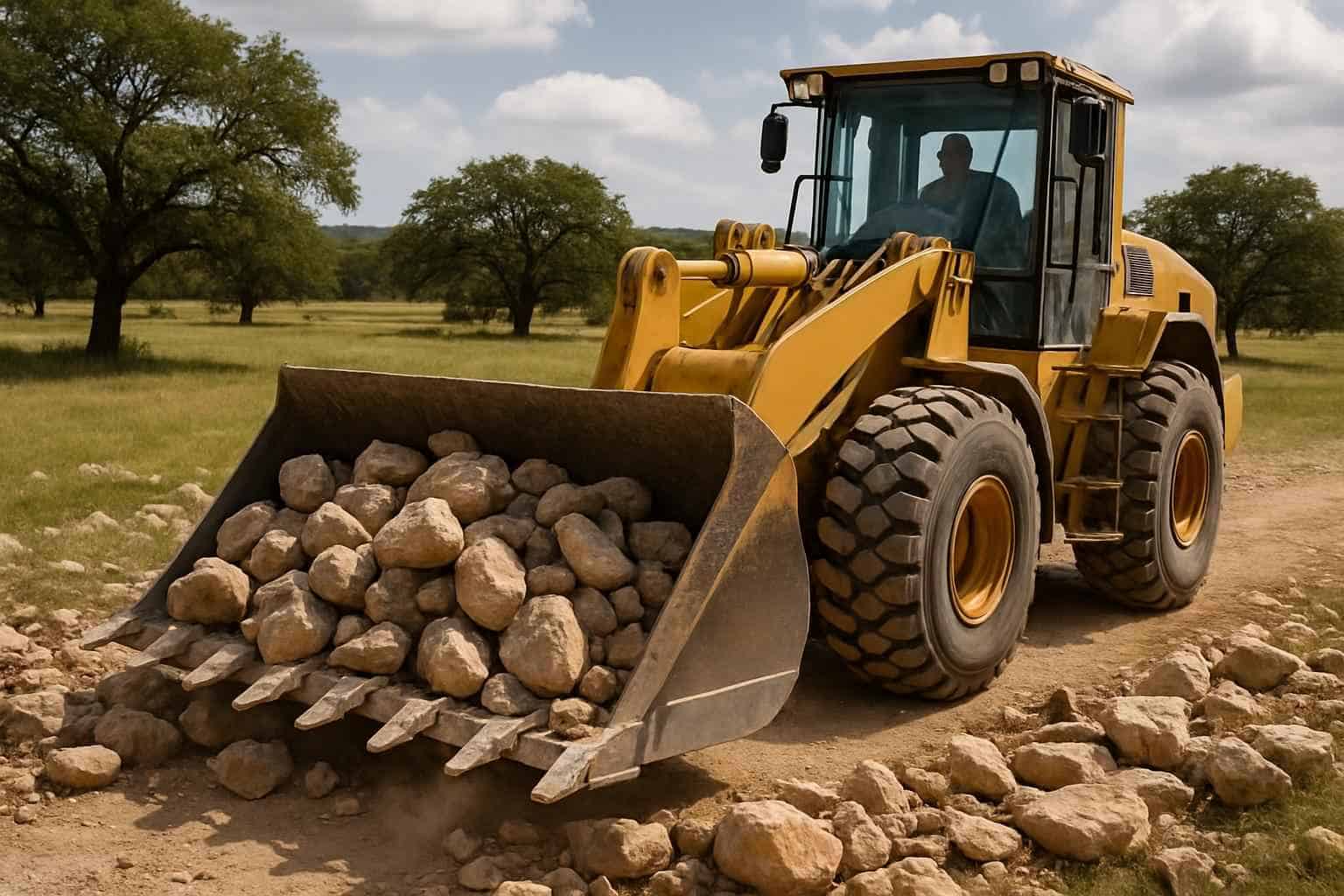 Surface Rock Removal in Harper Texas
