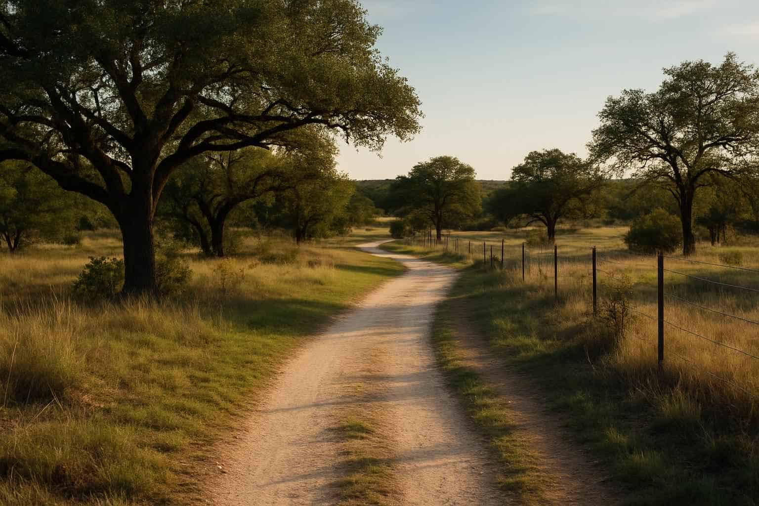 Trails and Access Paths in Harper Texas