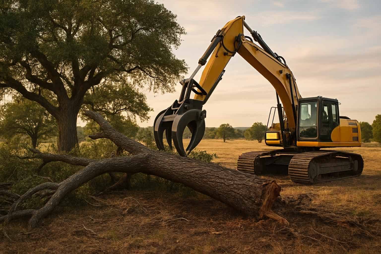 Tree Clearing in Doss Texas